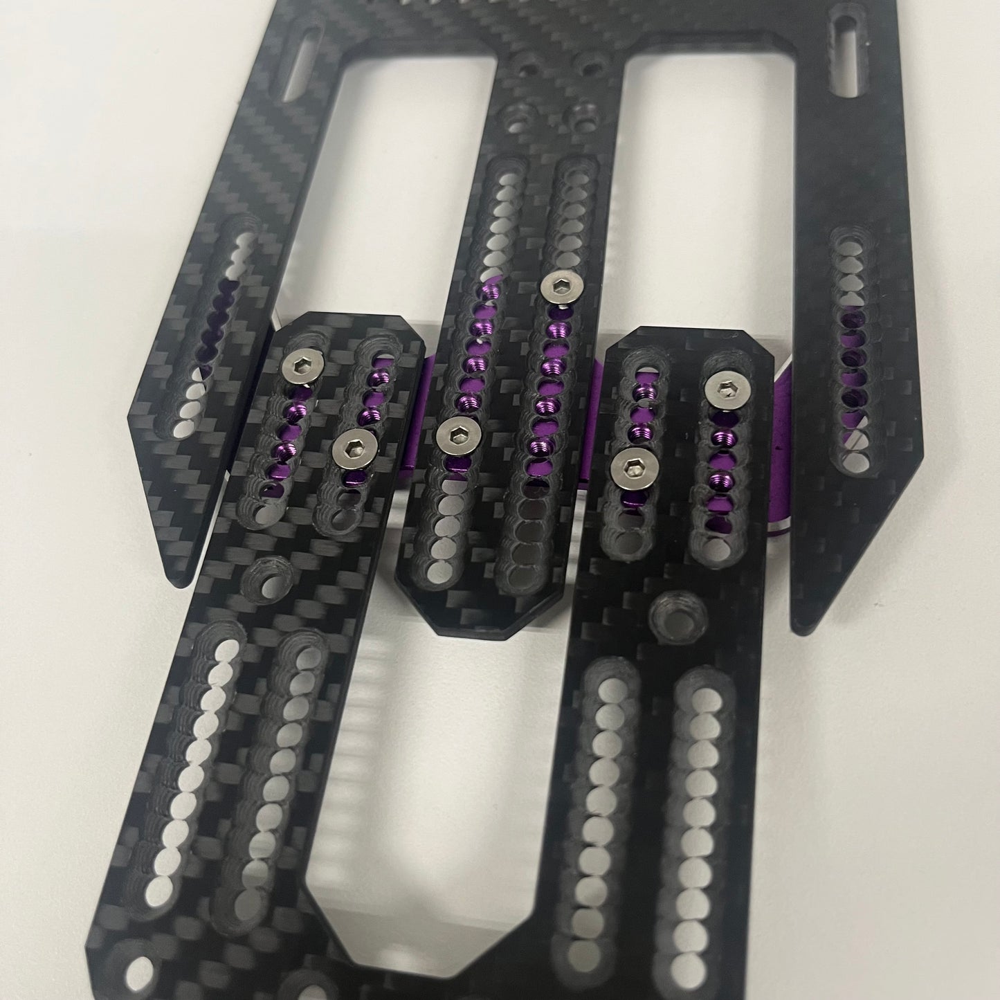 Rhino Racing Shark Lower Deck Carbon Alloy Purple YD2