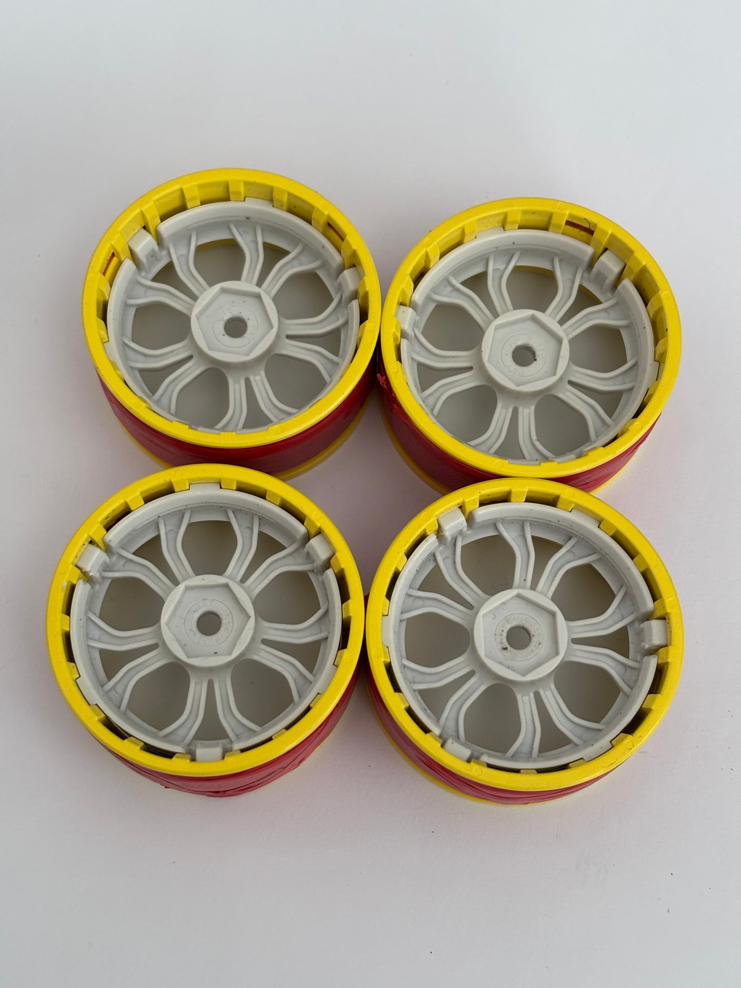 Tetsujin Wheels Yellow White Adjustable Offset