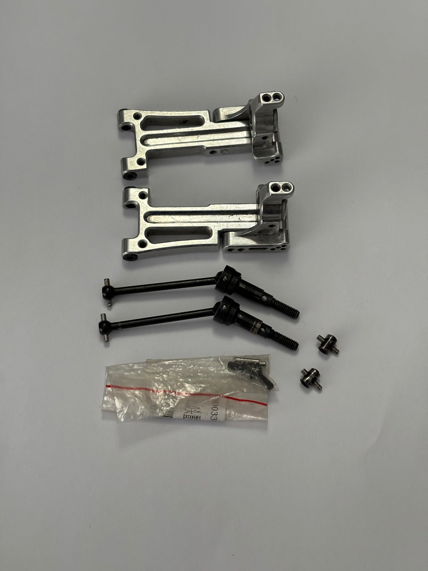 Wrap Up Next Rear Alloy Arms Silver FRD MRD YD2