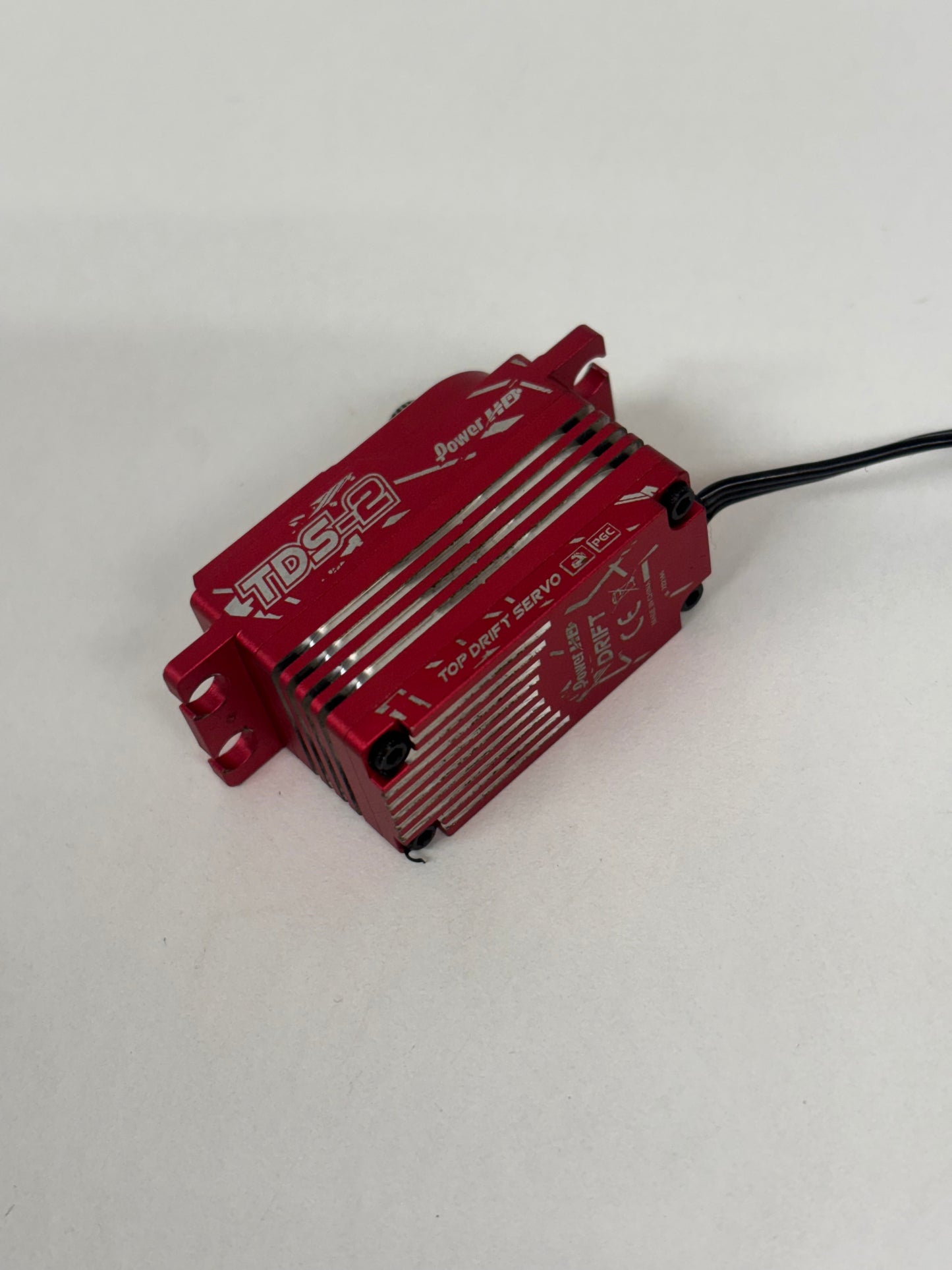 PowerHD TDS-2 Red Alloy Programmable Servo