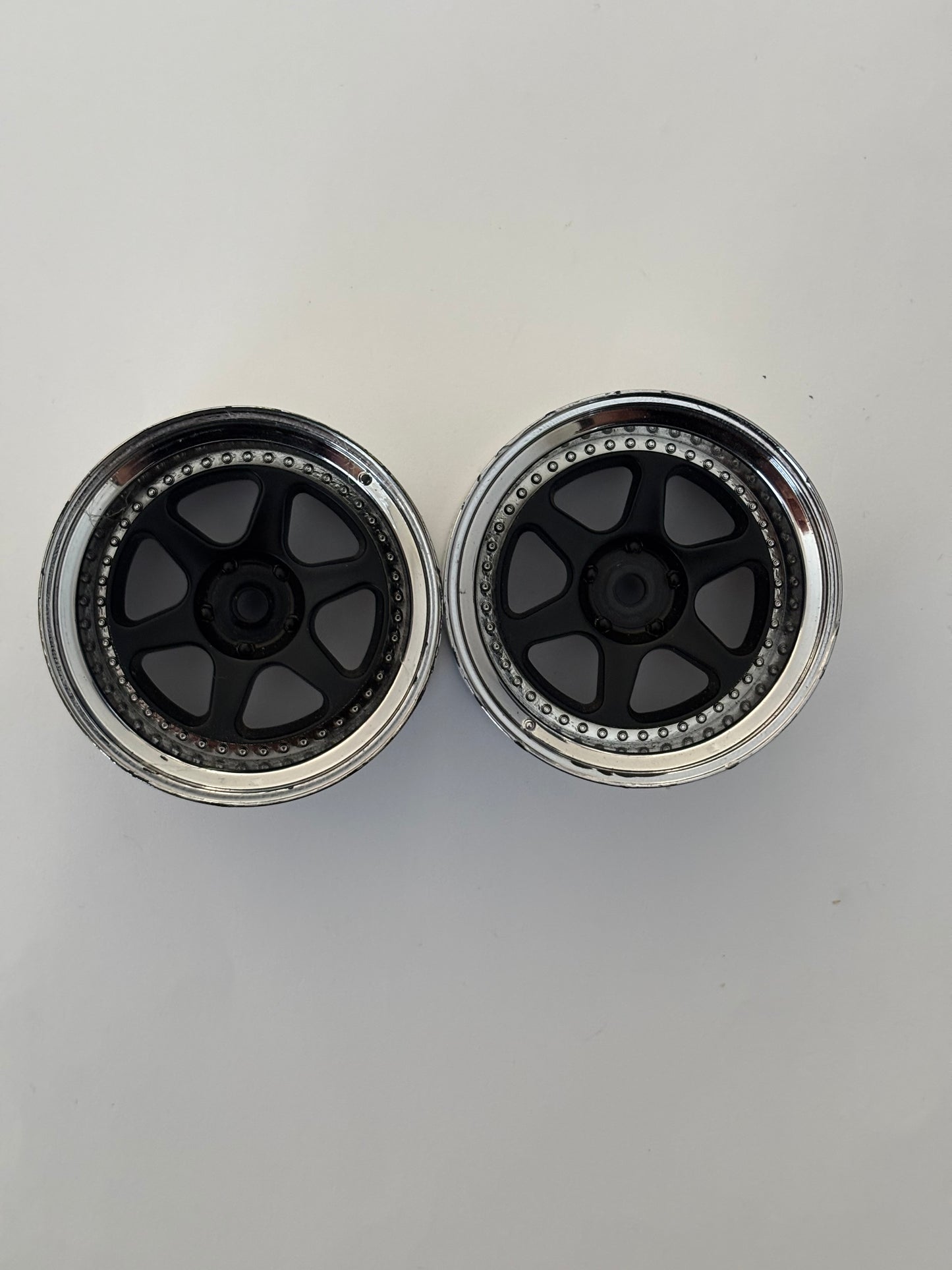 Lab Wheels Black Chrome Pair Offset 6