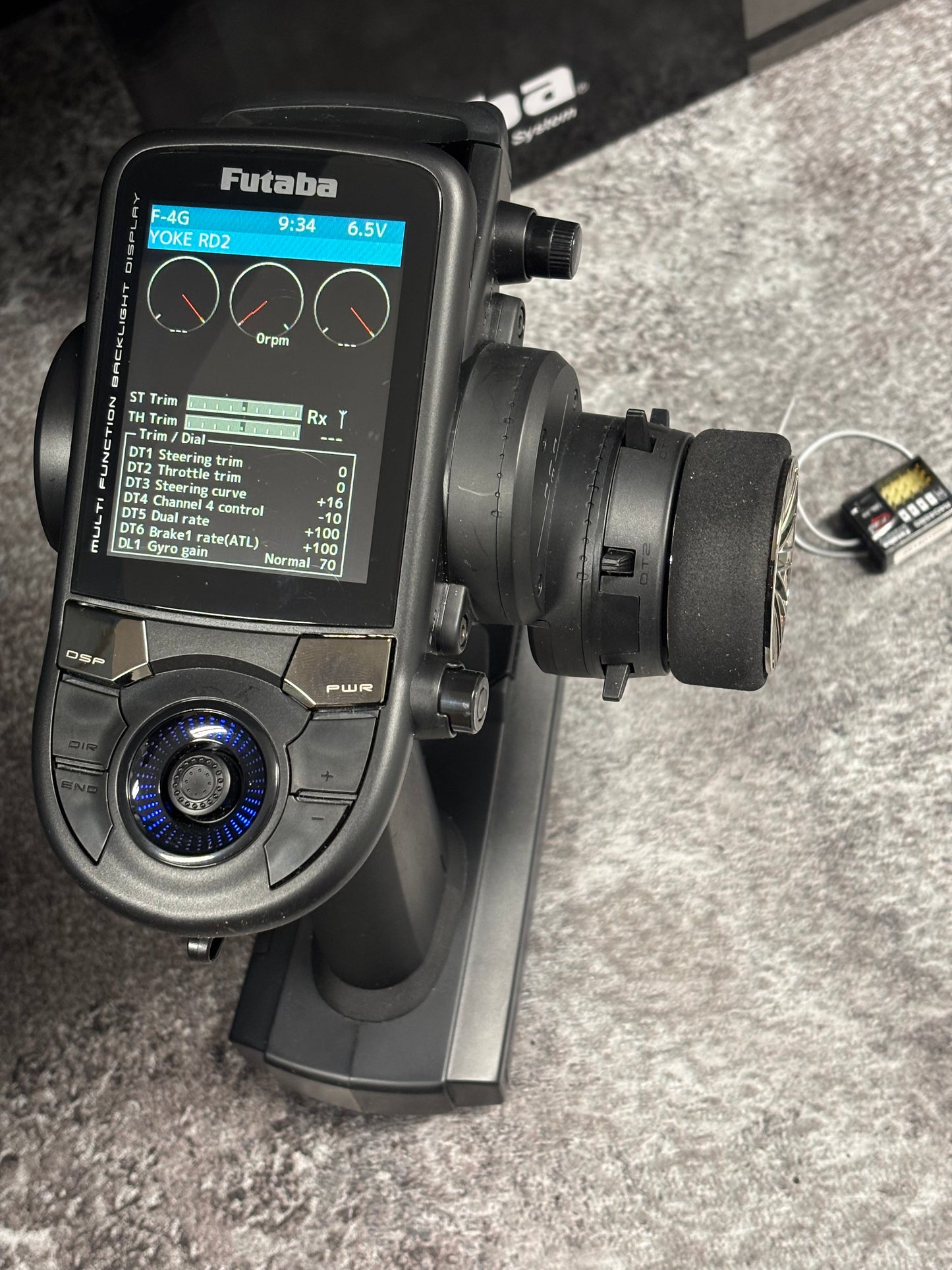 Futaba T6PV Controller and Receiver Transmitter Sbus Boxed