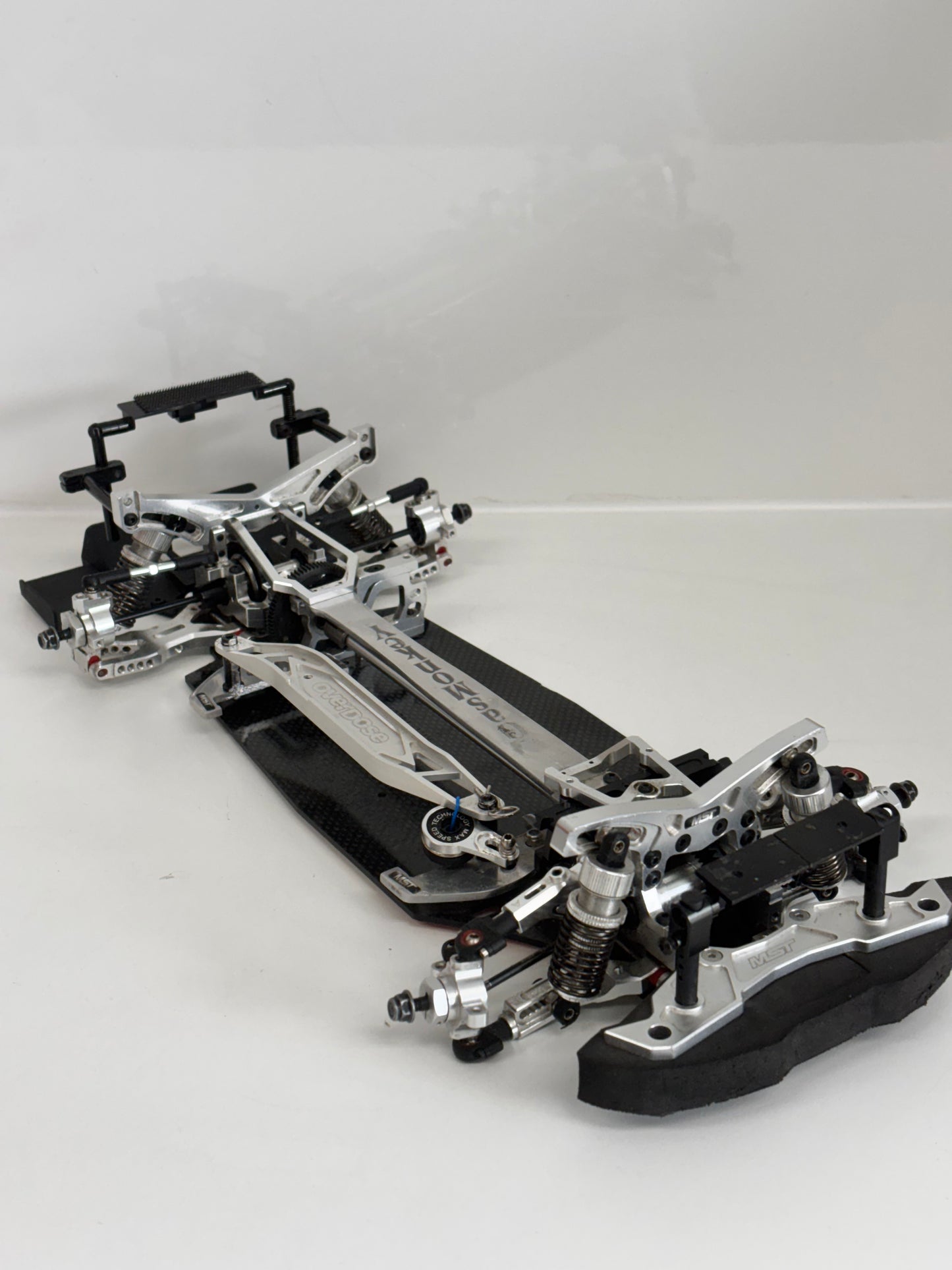 MST XXX D VIP CS Chassis Overdose Full Option Alloy Silver Chassis