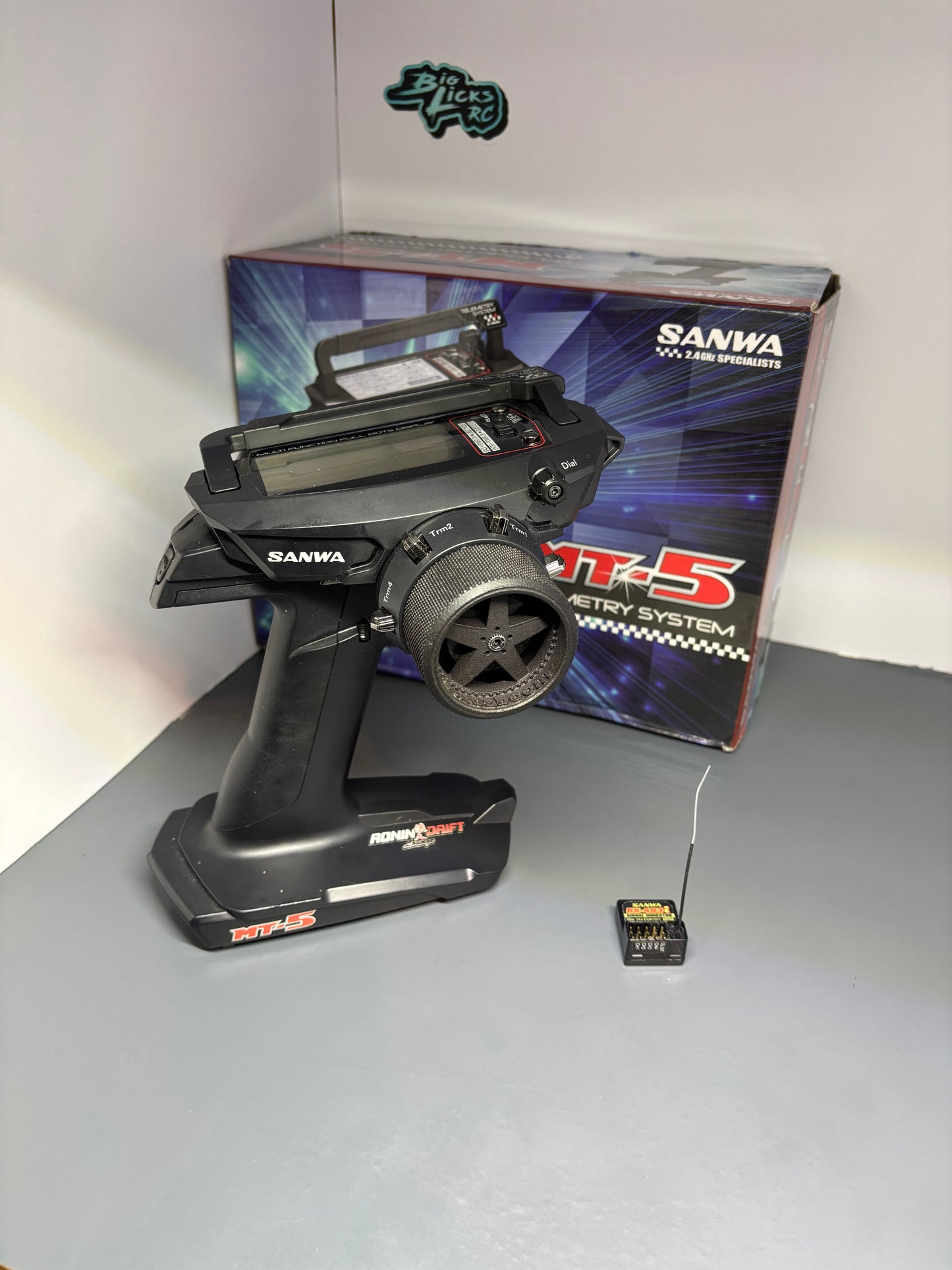 Sanwa MT5 RC Drift Controller Transmitter Boxed