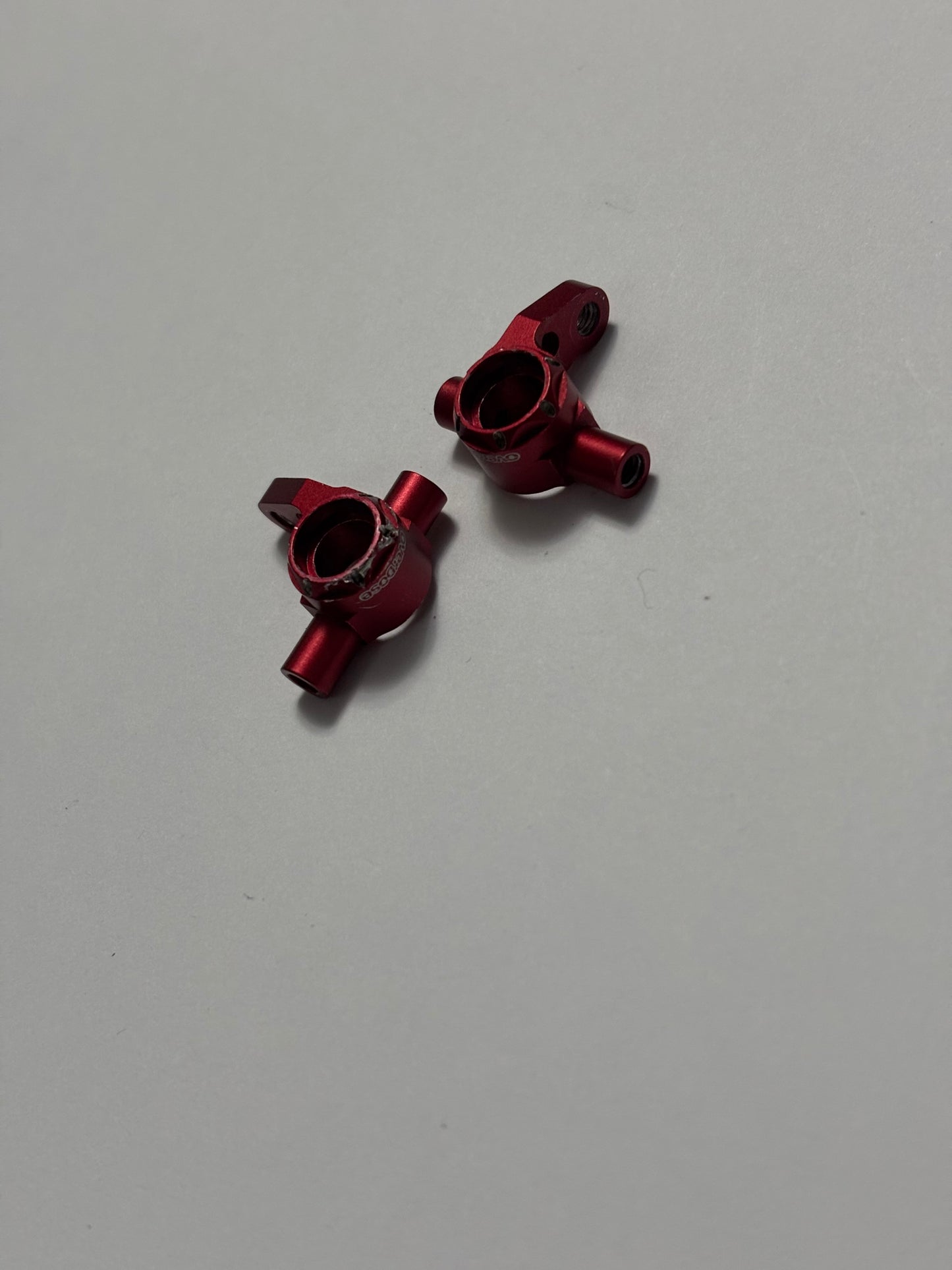 Overdose Red Alloy Front Knuckles OD3891 ES Type 2