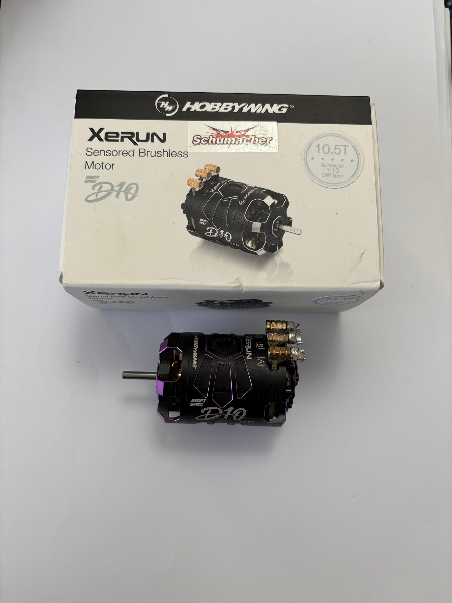 Hobbywing D10 Purple Alloy 10.5 T Motor Sensored Brushless L1 Rotor