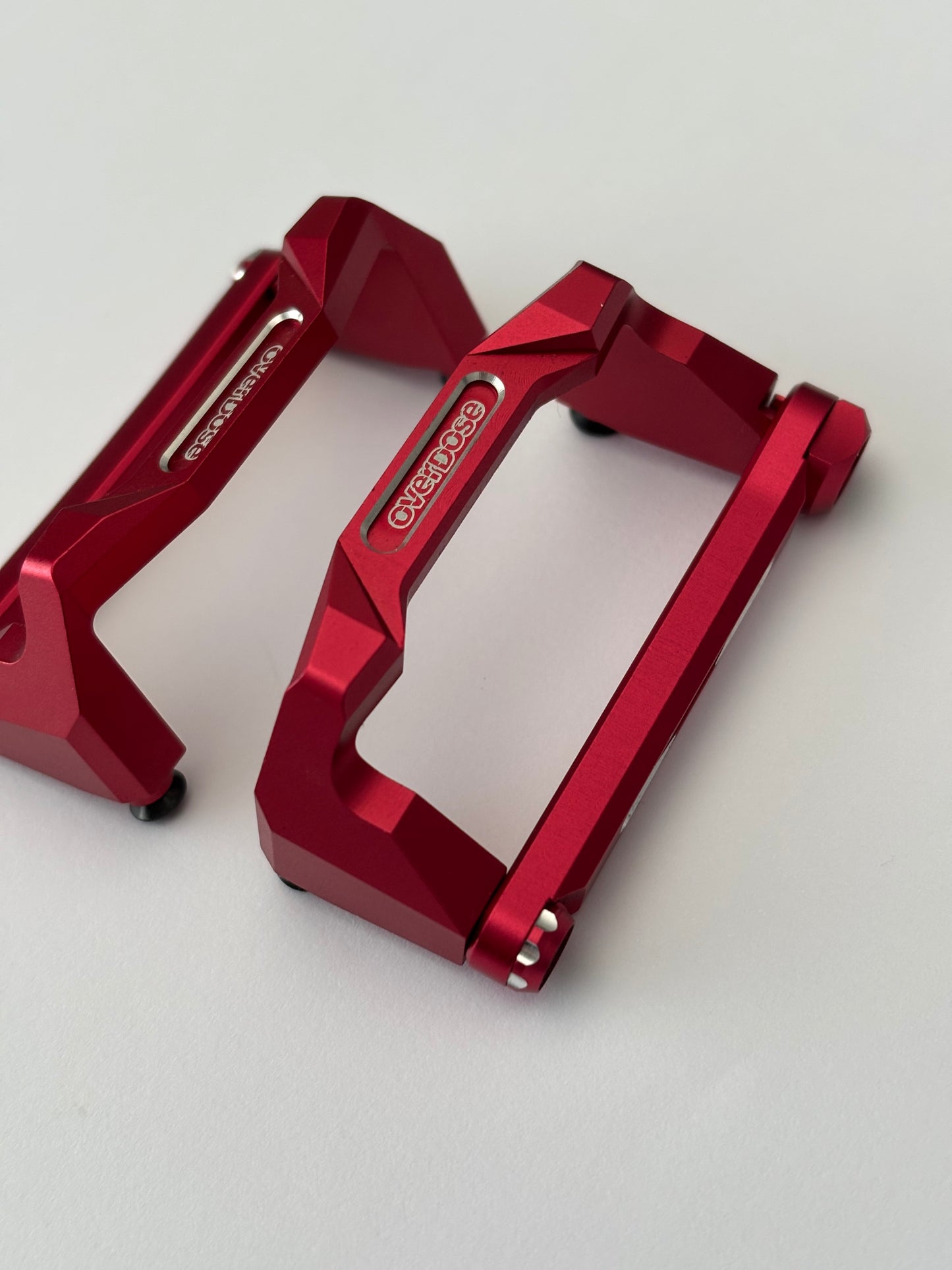 Overdose Red Battery Holders Alloy Type 1