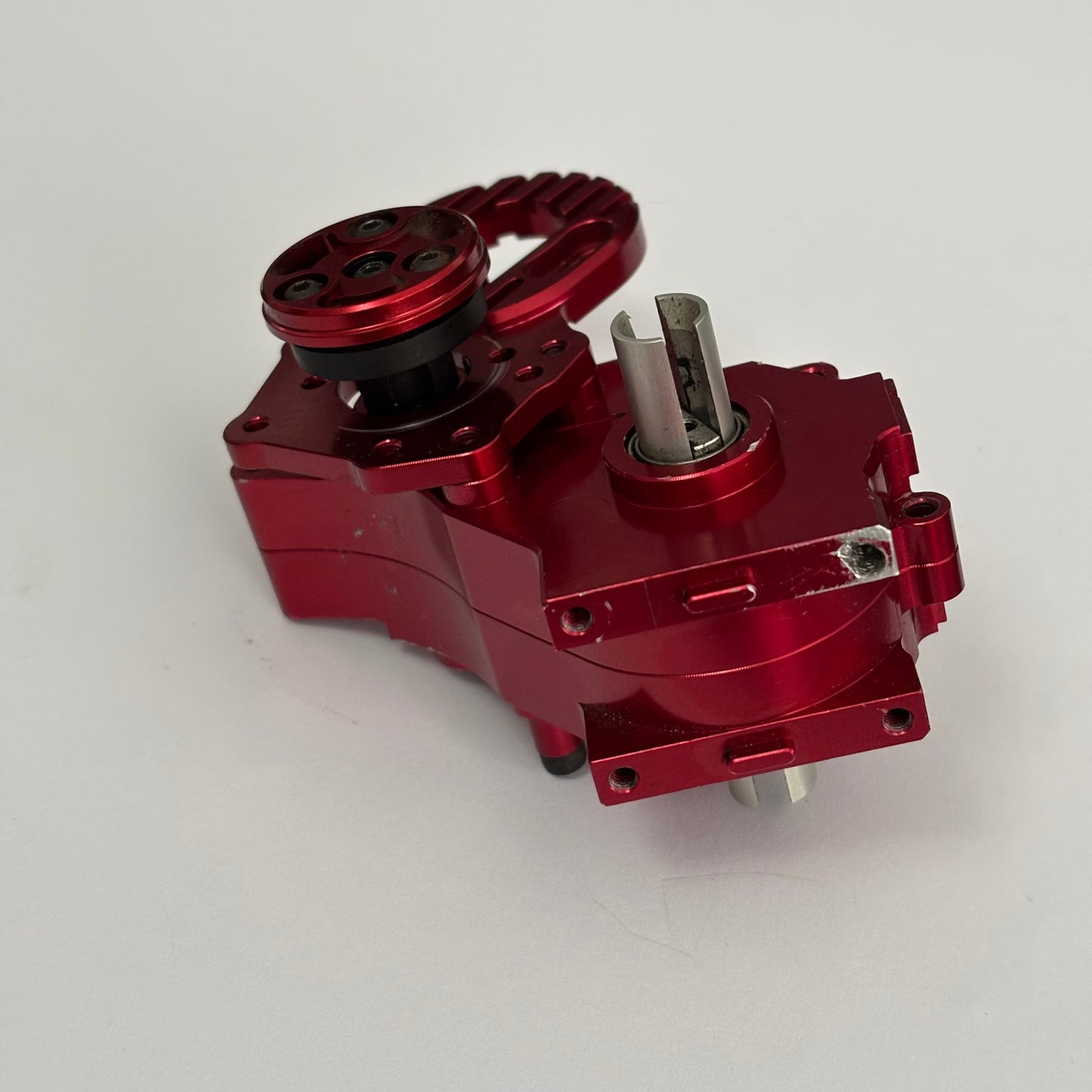 MST RMX 2.0 Red Alloy Gearbox Complete Motor Mount Diff