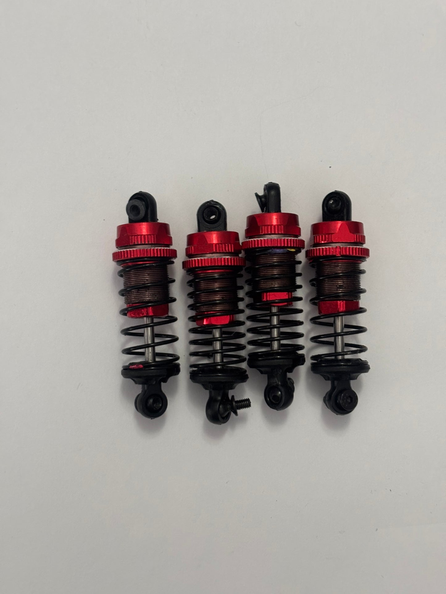 Yeah Racing Big Bore Shocks Red Alloy