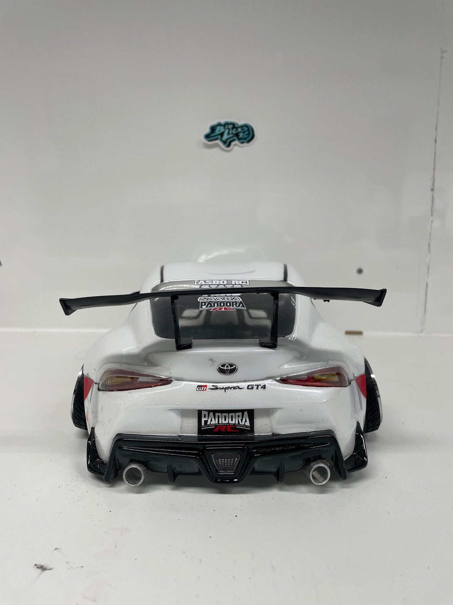 Toyota A90 GR Supra RC Drift Bodyshell White
