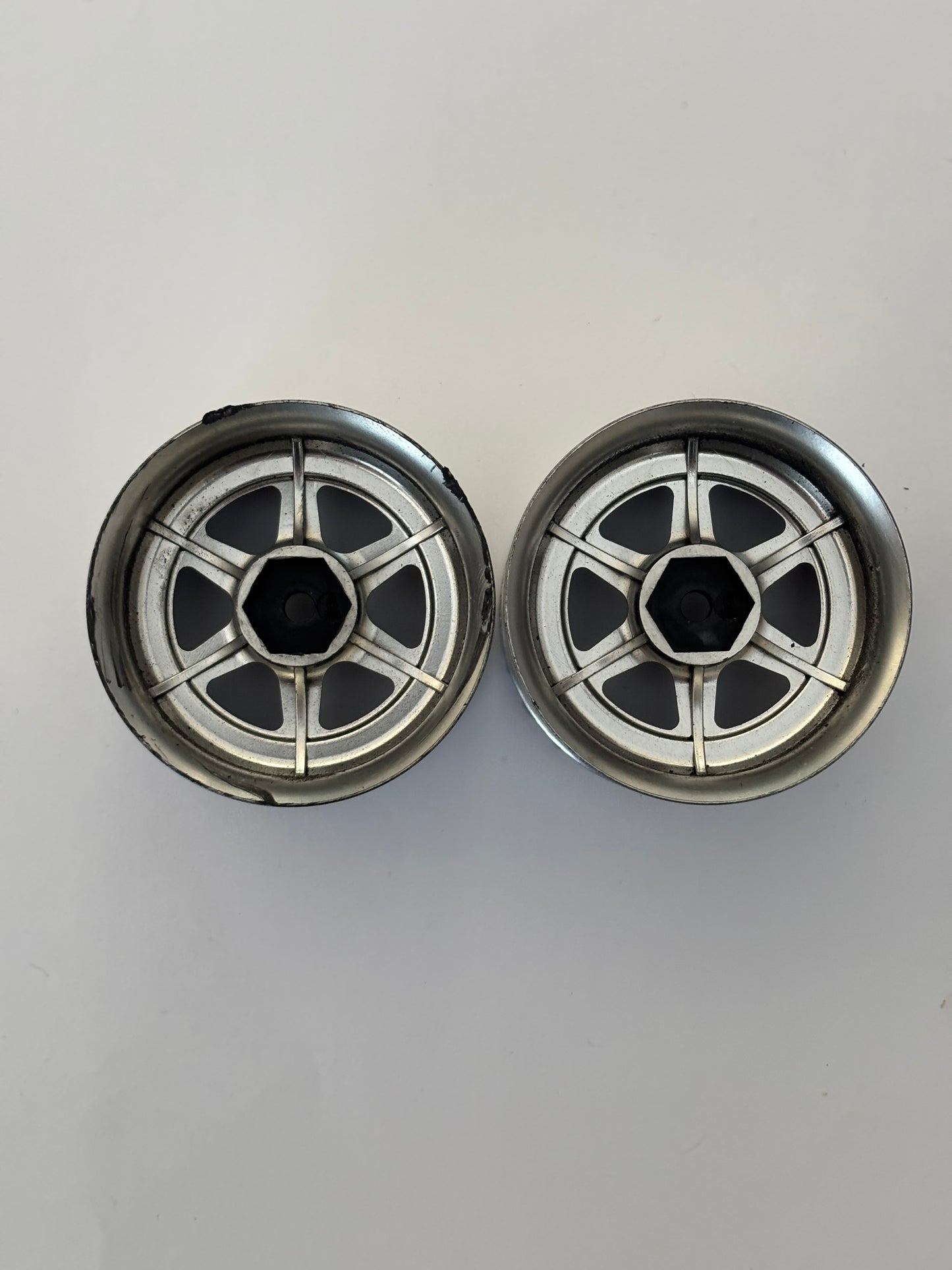 Lab Wheels Black Chrome Pair Offset 6
