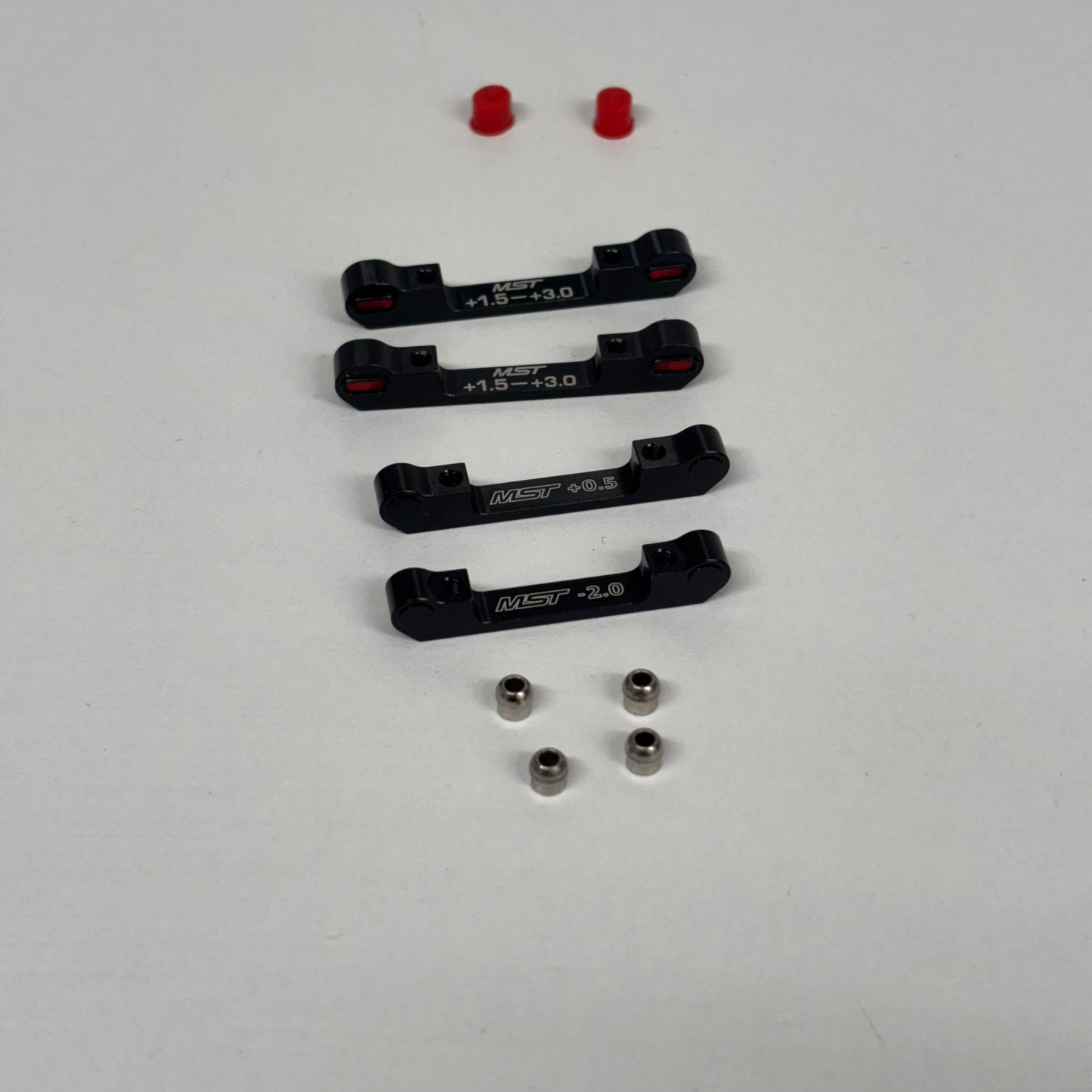 MST Black Alloy Suspension Mounts