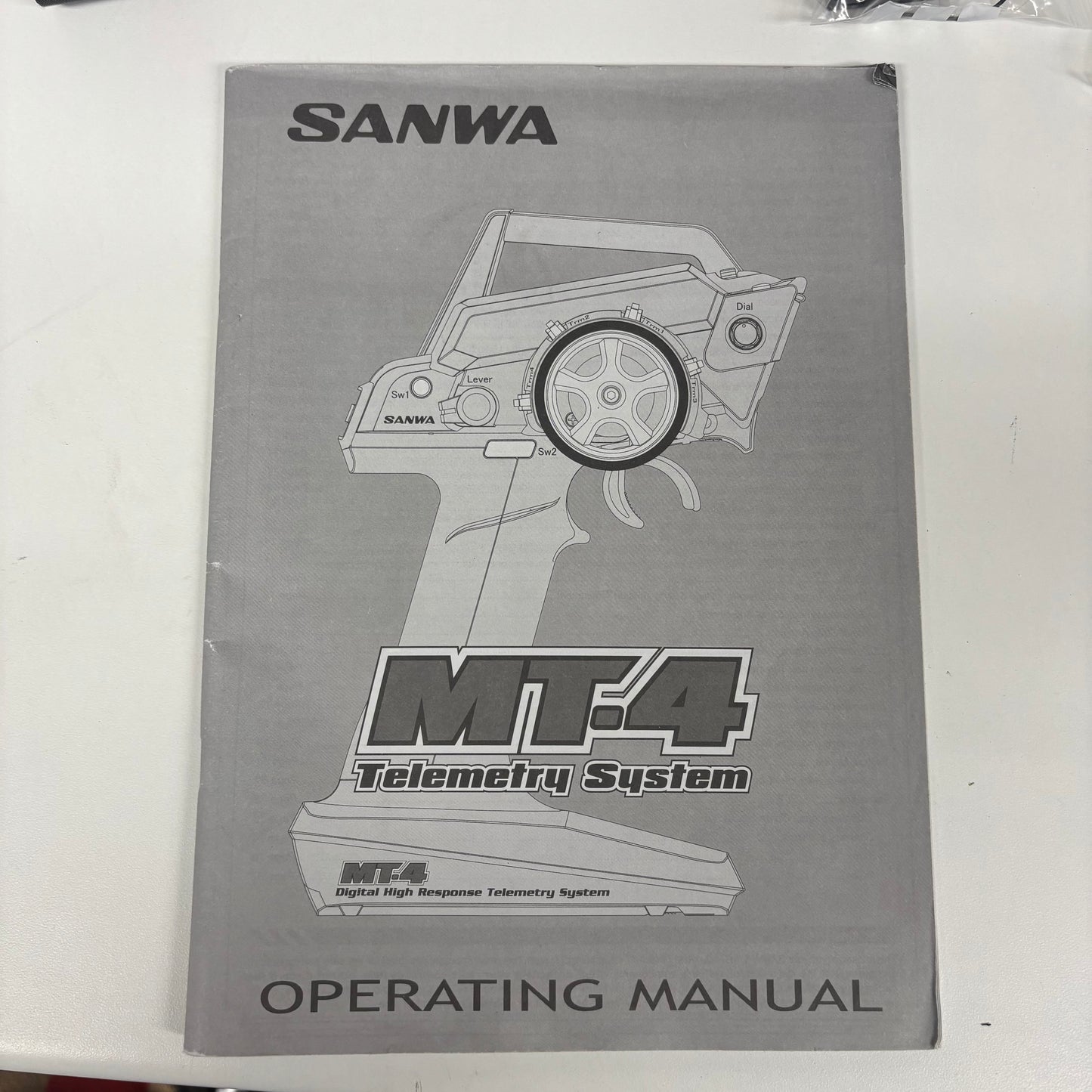 Sanwa MT4 Controller And RX 462 Receiver Telemetry Boxed