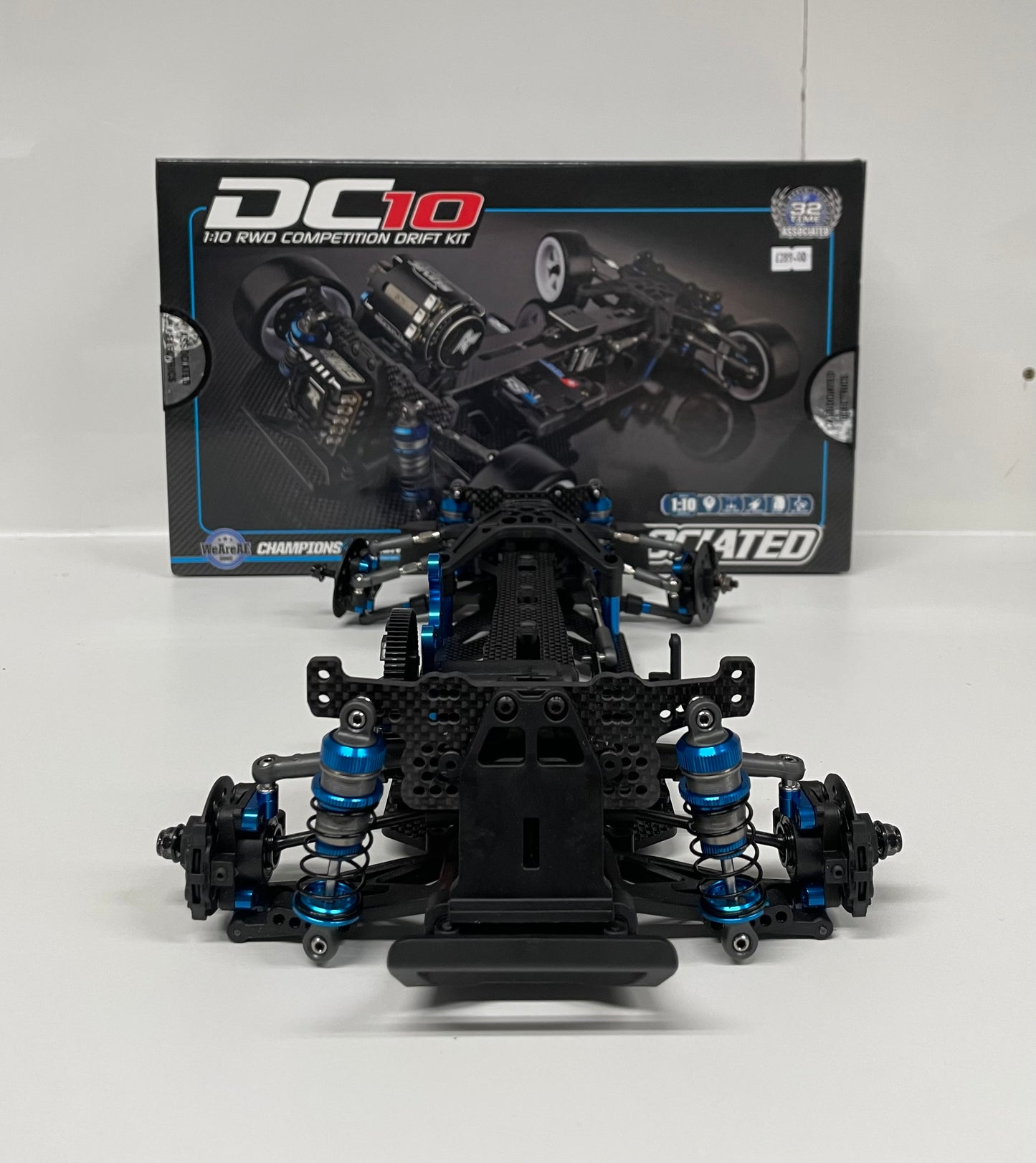 Team Associated DC10 Carbon RWD Drift Chassis Alloy Shocks