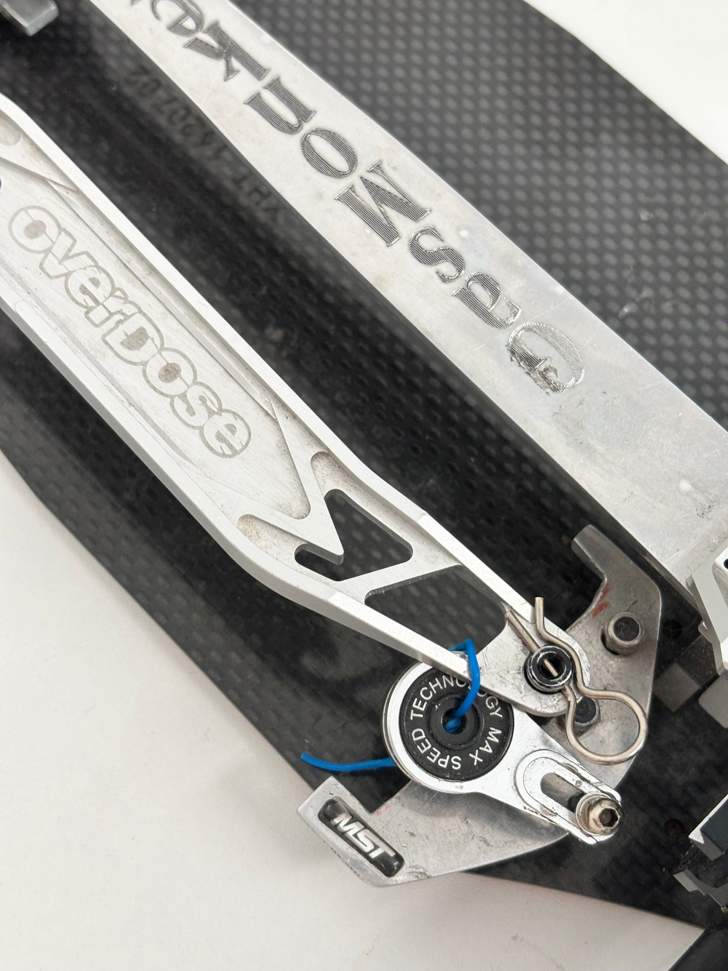 MST XXX D VIP CS Chassis Overdose Full Option Alloy Silver Chassis