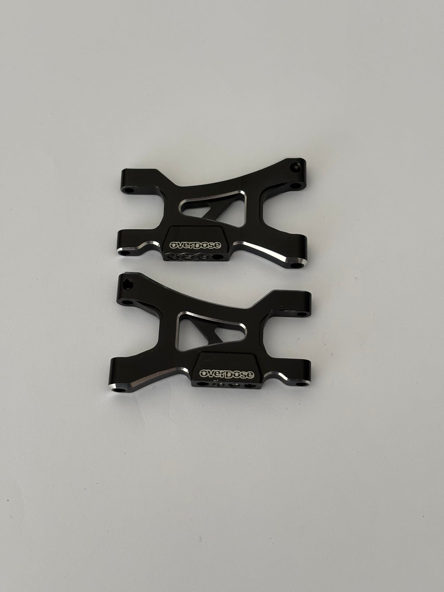 Overdose ES Rear Alloy Arms Black OD Type 2 OD3846