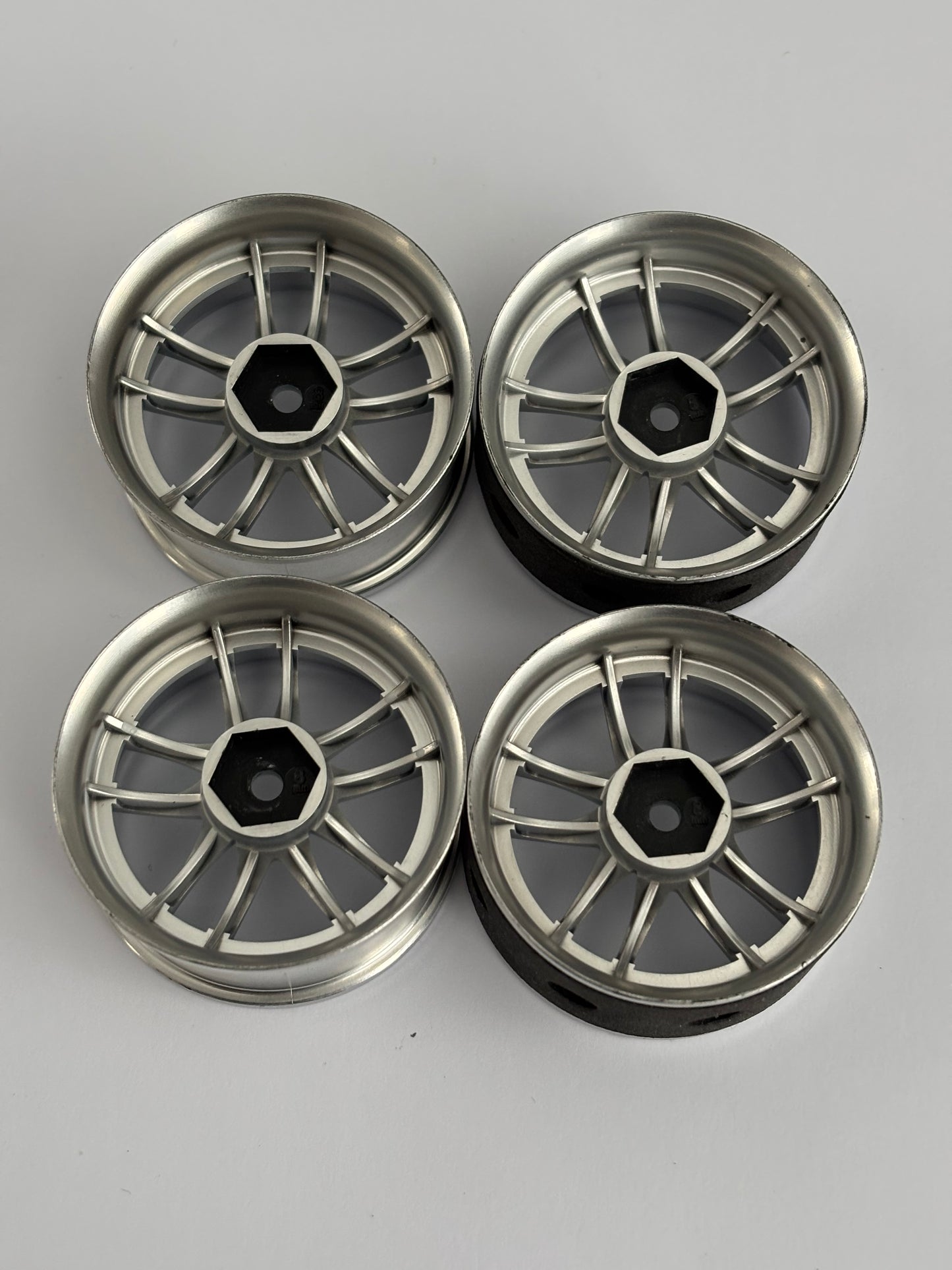 Lab Wheels Work White Chrome Offset 8MM