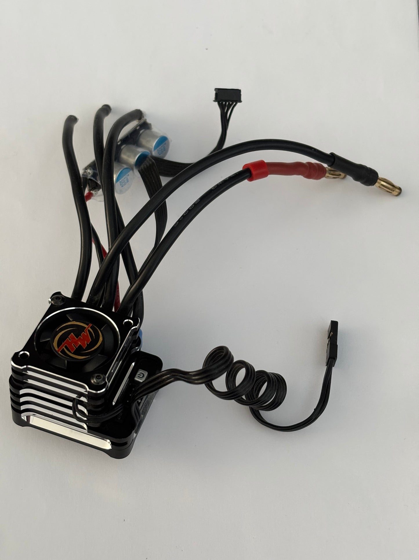 Hobbywing XD10 ESC Black Alloy Turbo Boost Sensored Brushless
