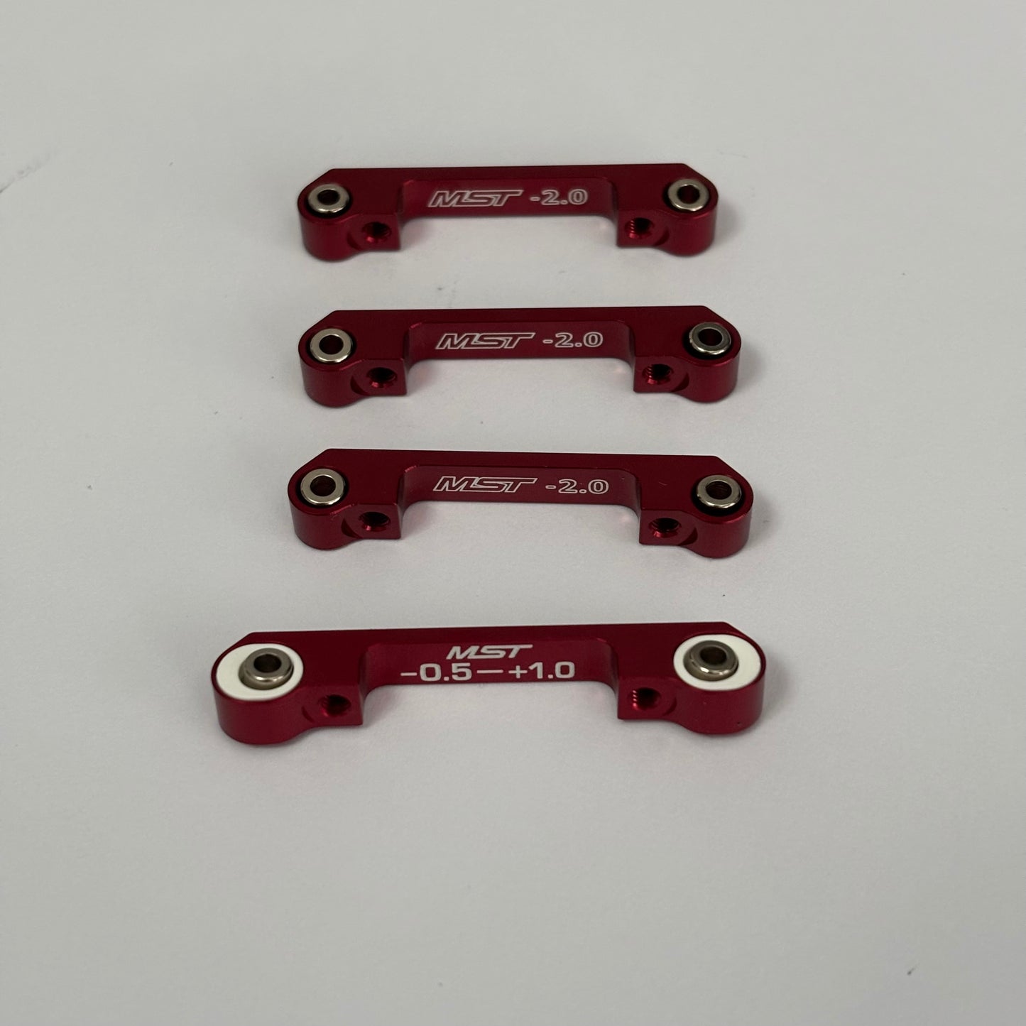 MST Red Alloy RMX 2.0 2.5 Front Rear Suspension Mounts #210576R