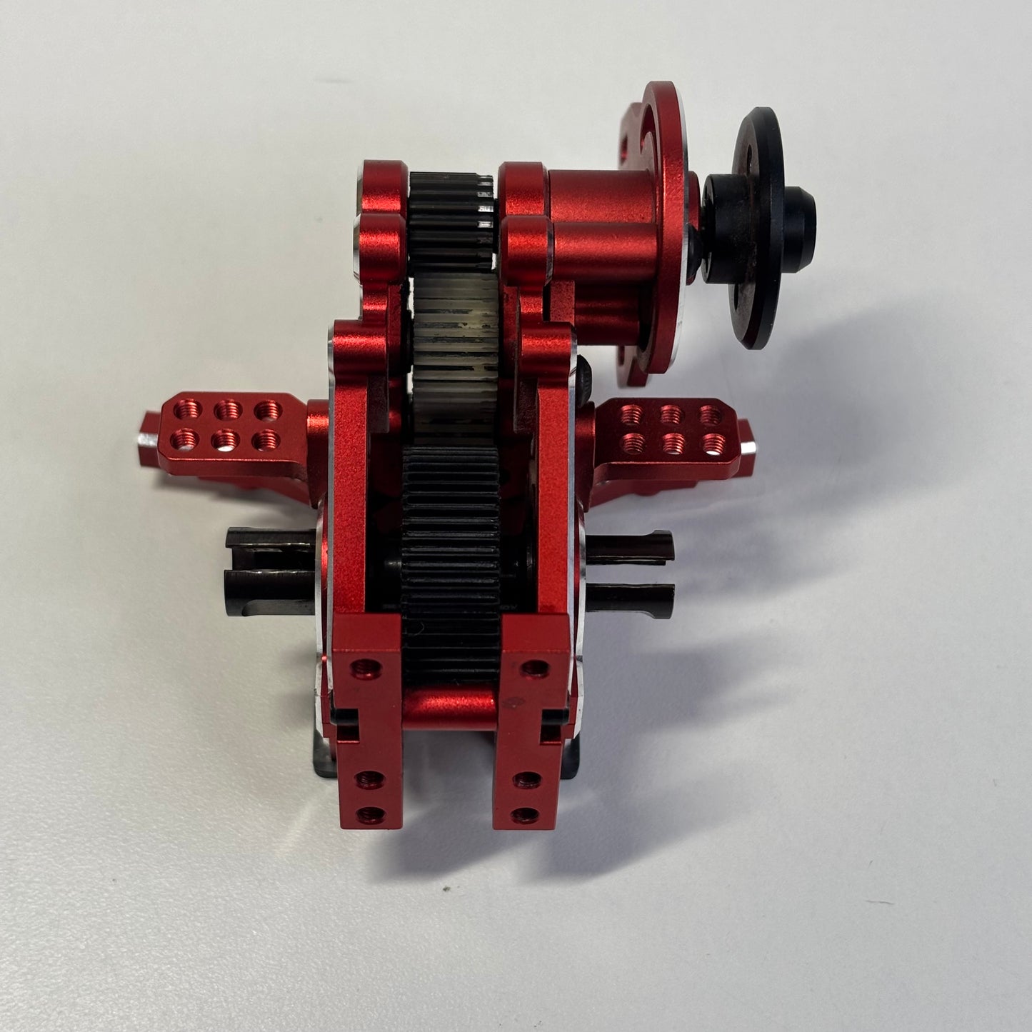 Team AD Gearbox Kit Red Alloy