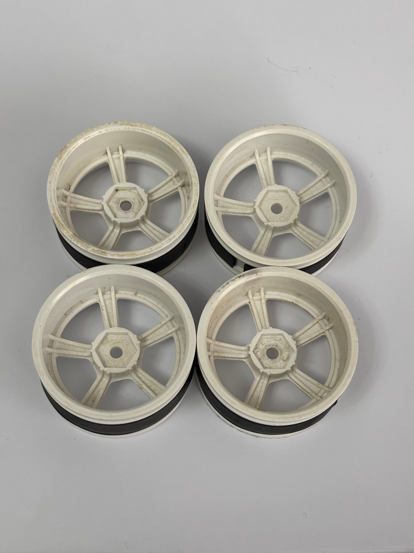 MST 5MM Wheels White