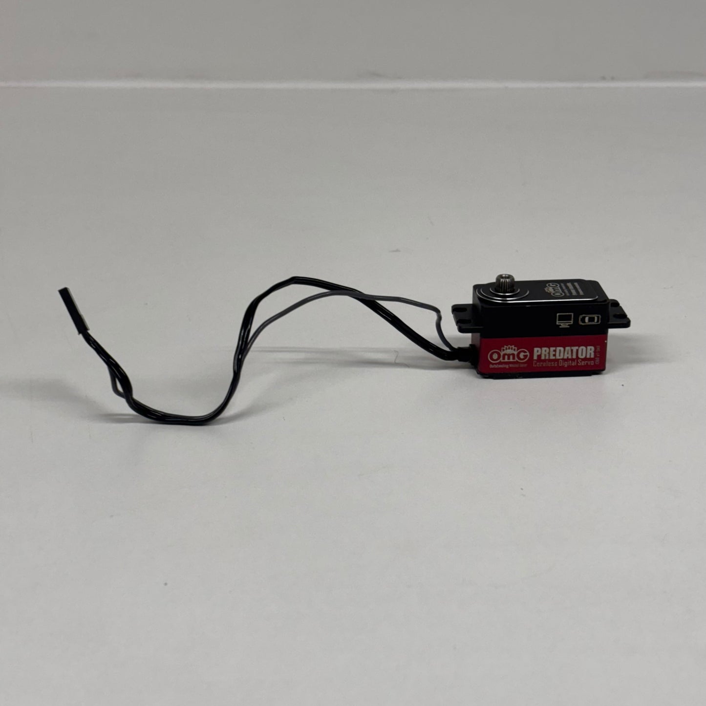 OMG Predator Coreless Digital Servo Red Alloy