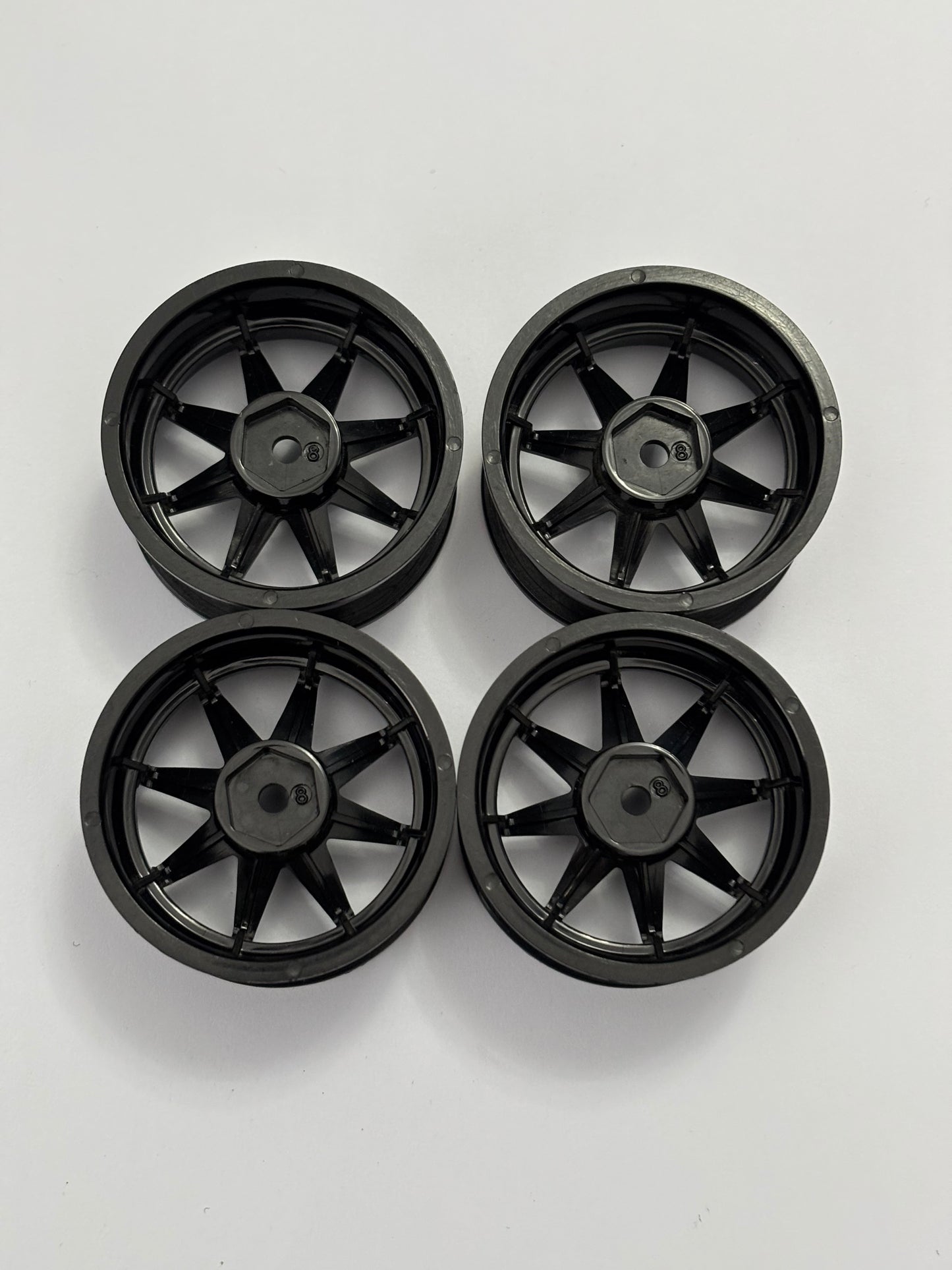 Star Style 3PC Black Wheels Offset 8