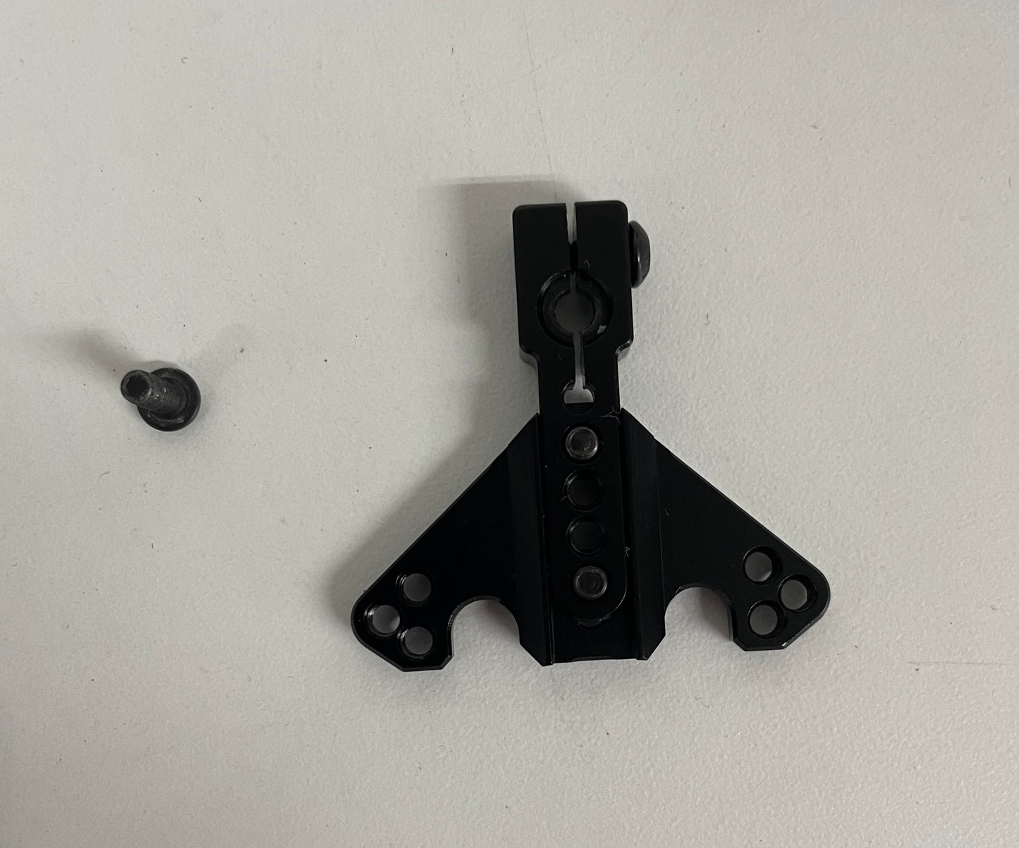 Rhino Racing DDSS Steering Rack Front Bulkhead Black Alloy