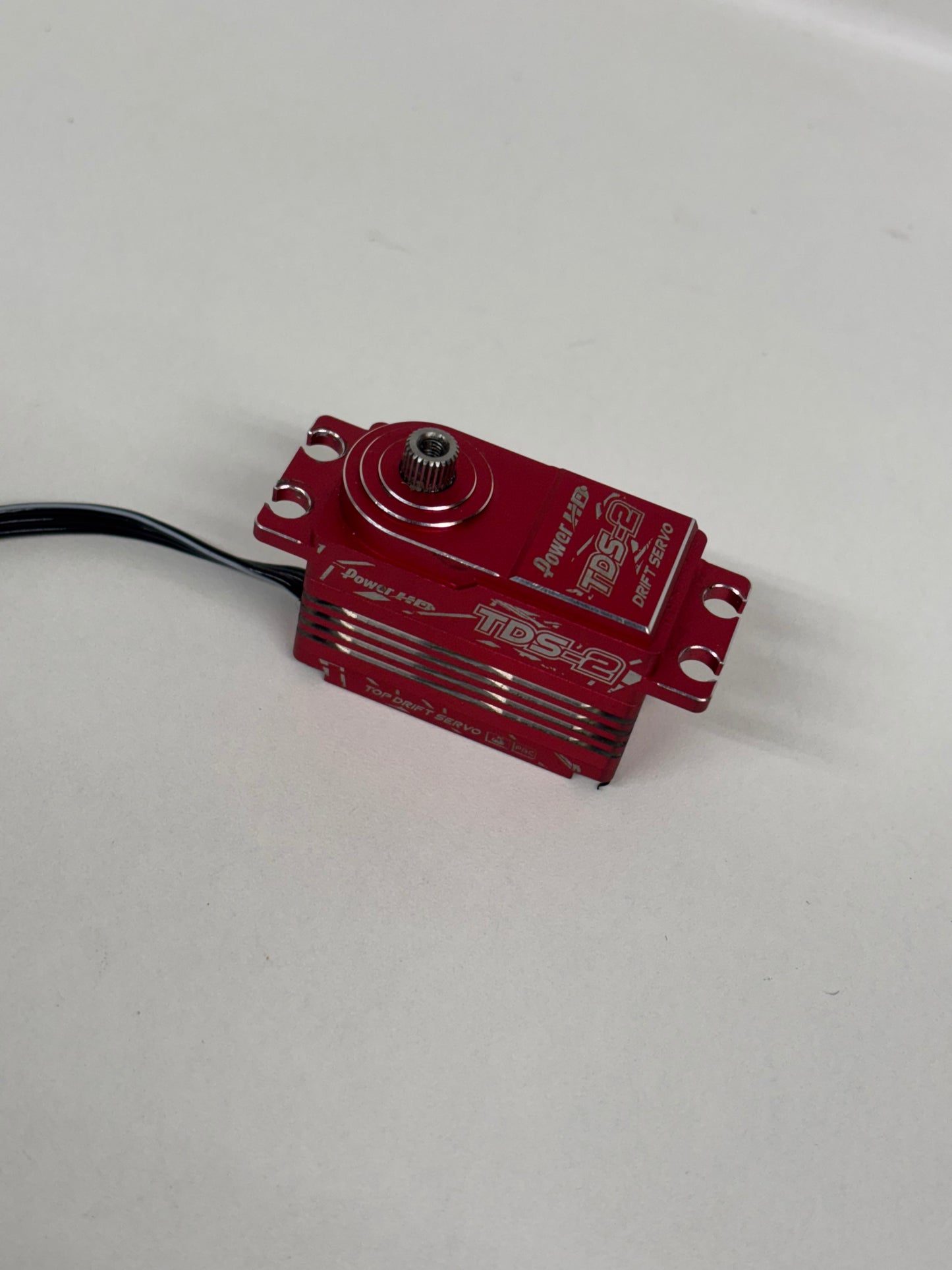 PowerHD TDS-2 Red Alloy Programmable Servo