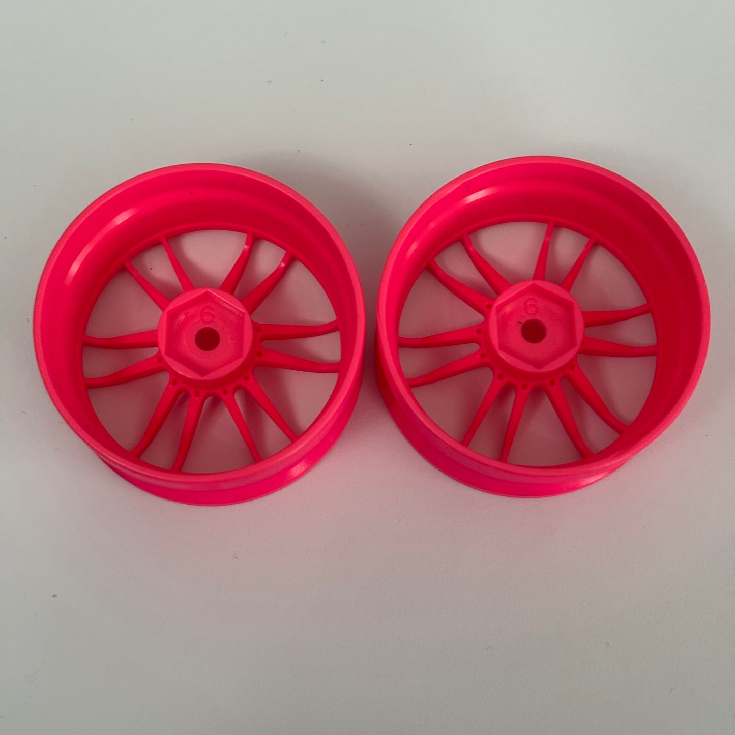 Reve D Pink 6mm Wheels Pair