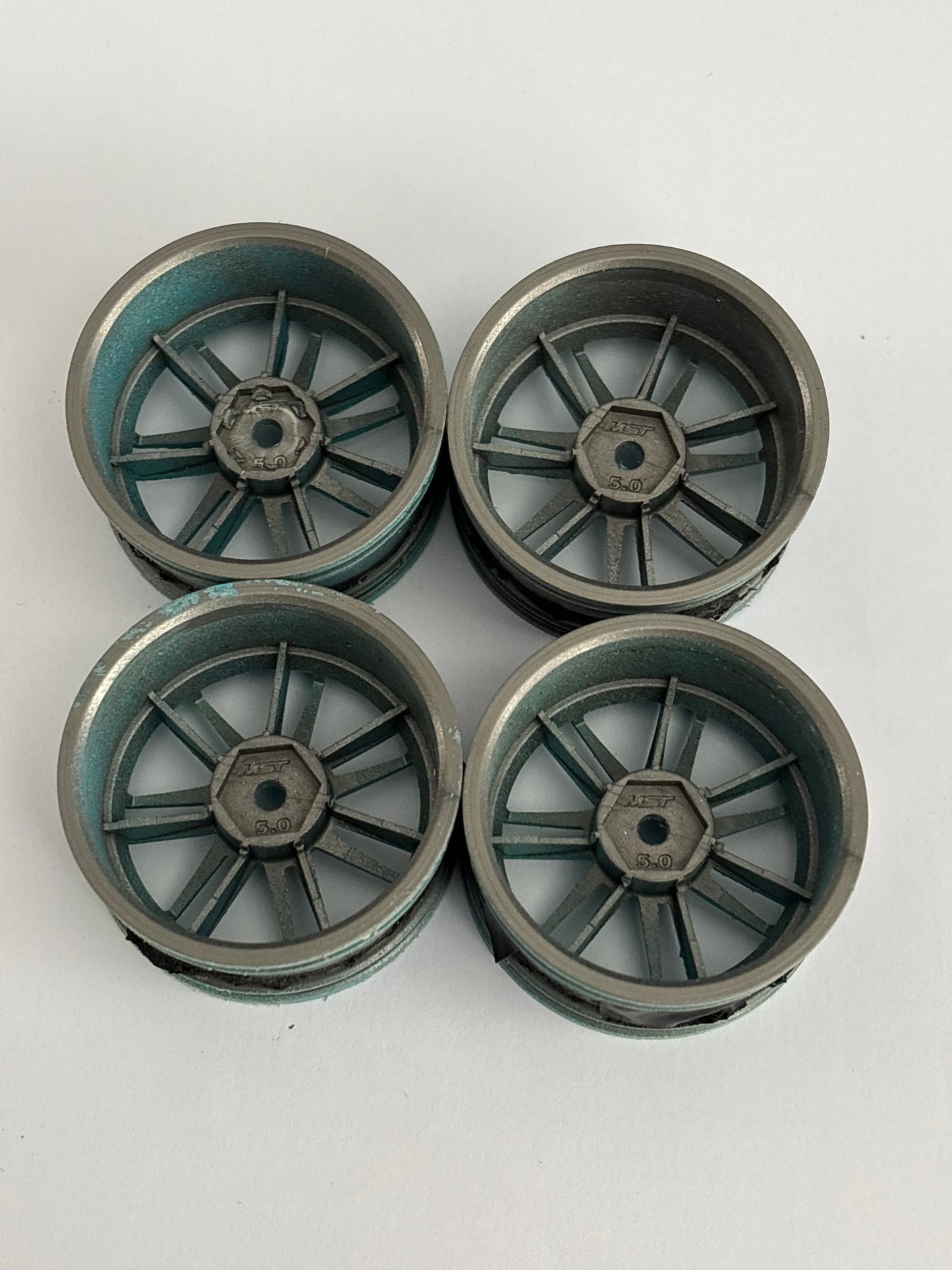 MST Wheels Offset 5 Painted Blue