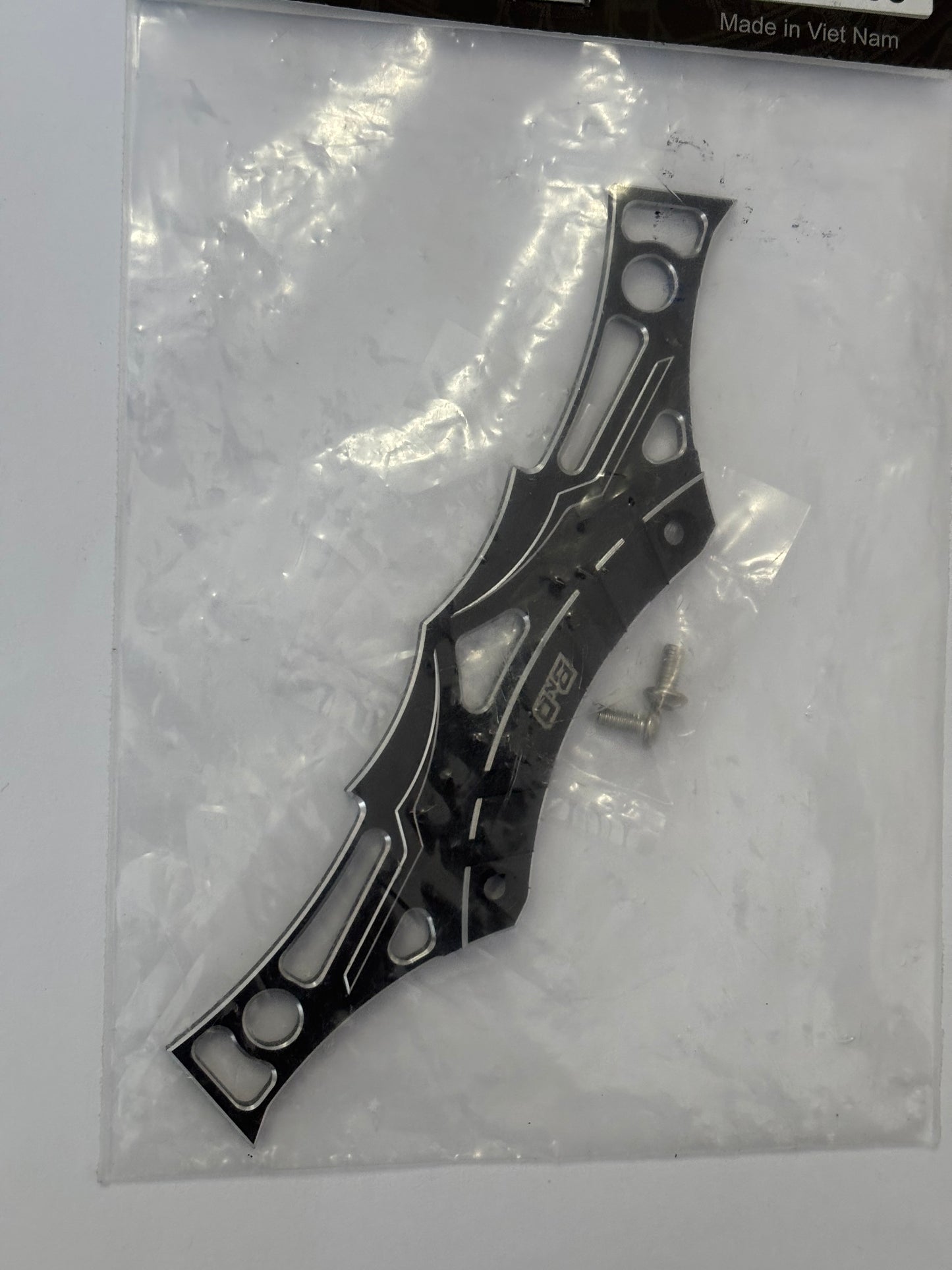 Banned Racing BnD Black Alloy Front Upper Bumper