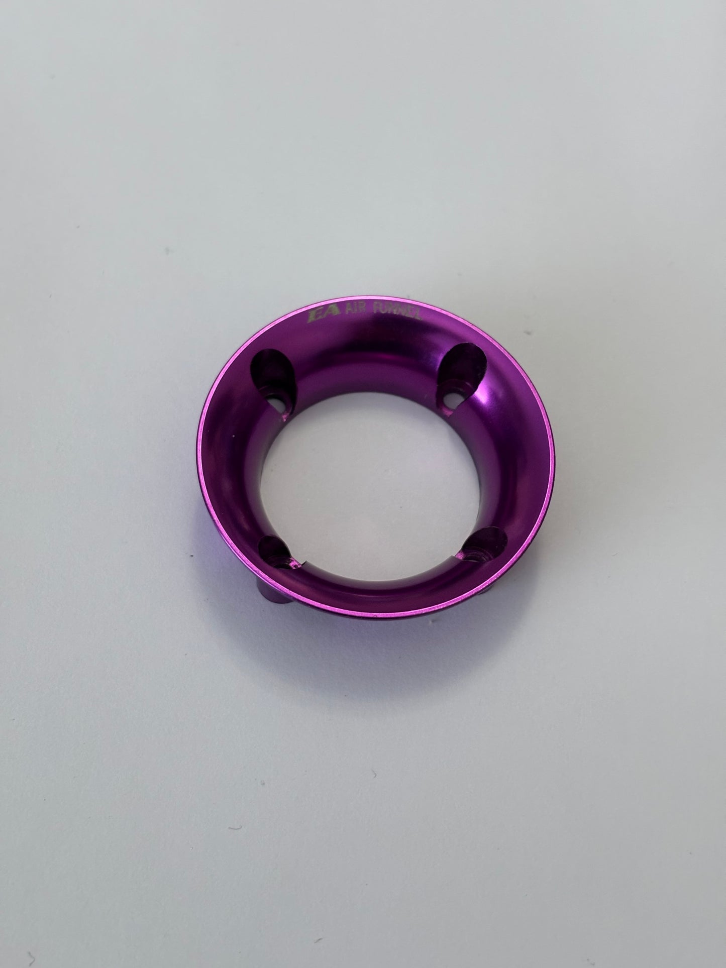 Alloy Fan Funnel Purple 40 x 40mm