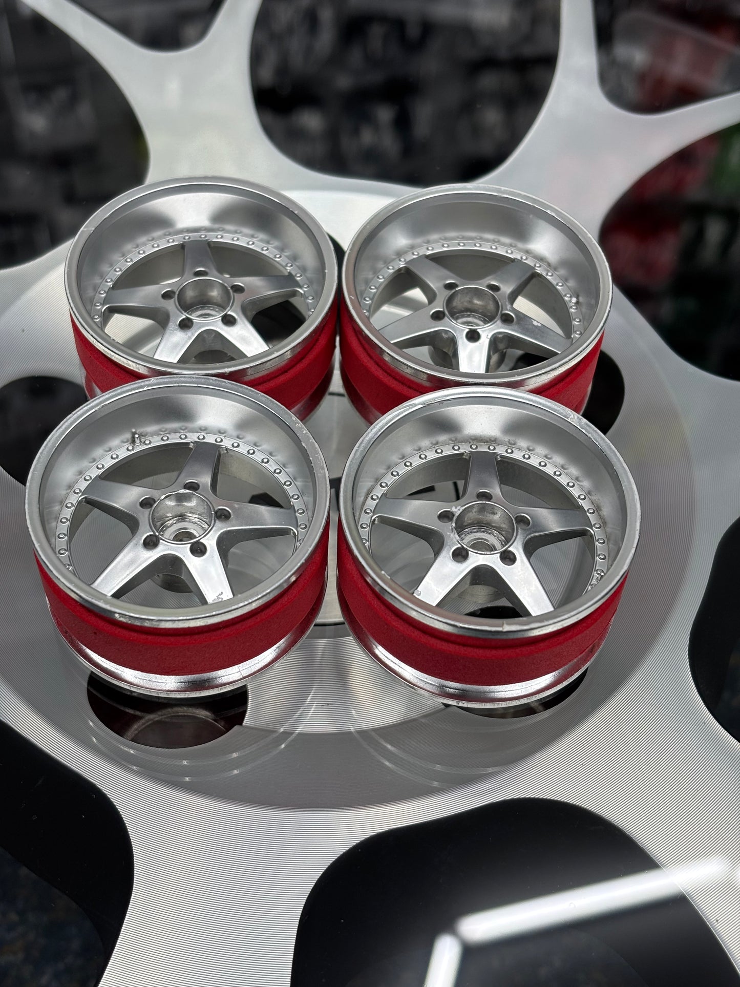 Mikuni Work Equip Wheels Silver Offset 9
