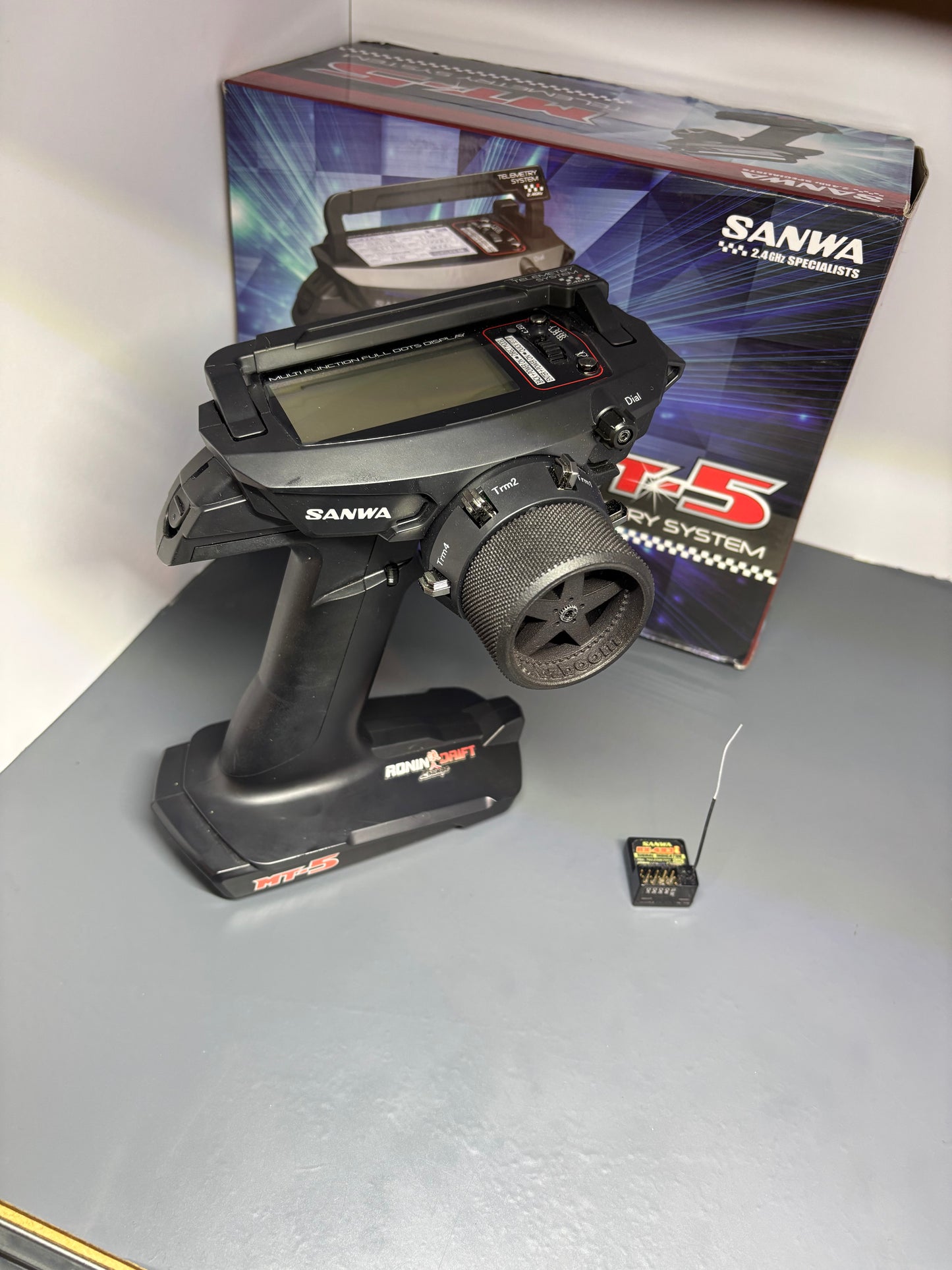 Sanwa MT5 RC Drift Controller Transmitter Boxed