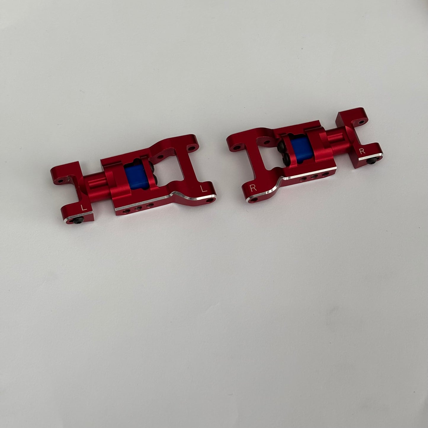 Yokomo YD2 S E SX MC1 Red Alloy Rear Lower Arms Adjustable