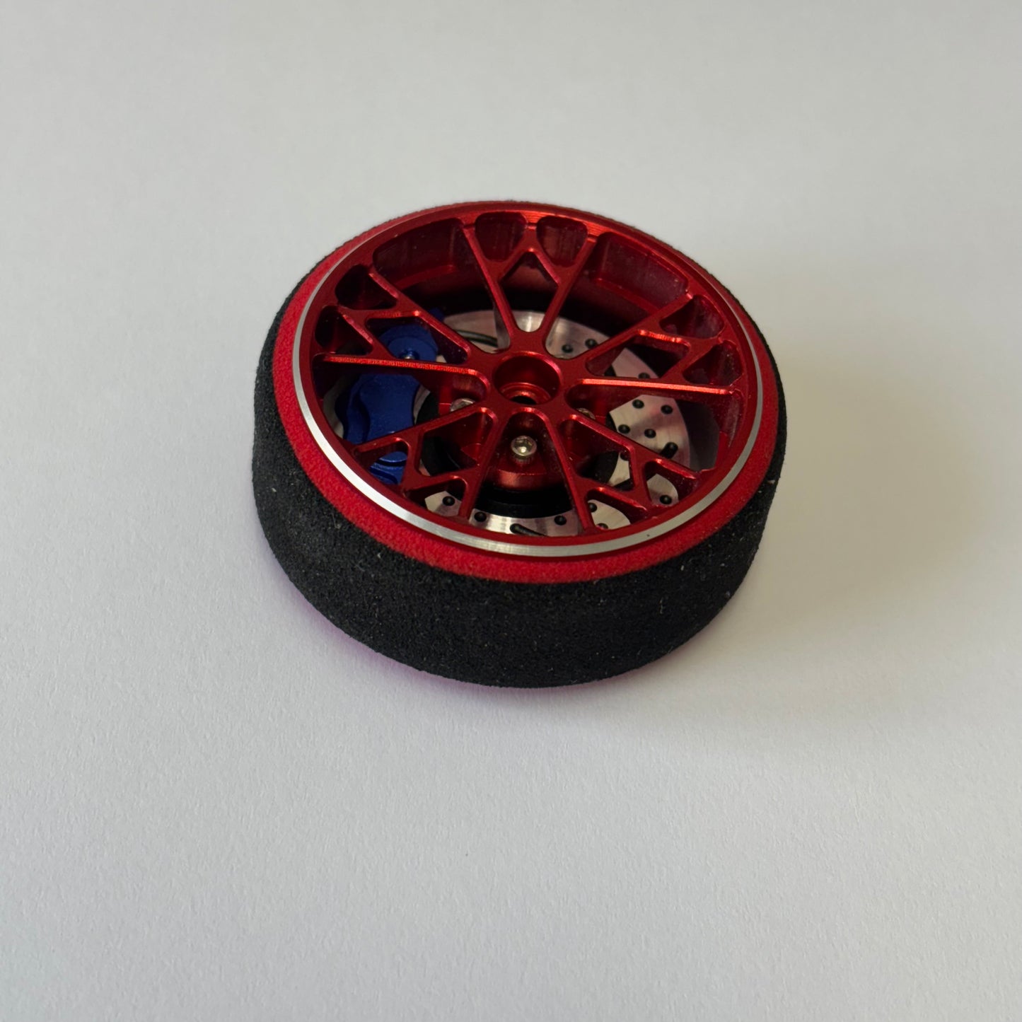 Sanwa MX6 Controller Alloy Wheel and Disc Foam Grip