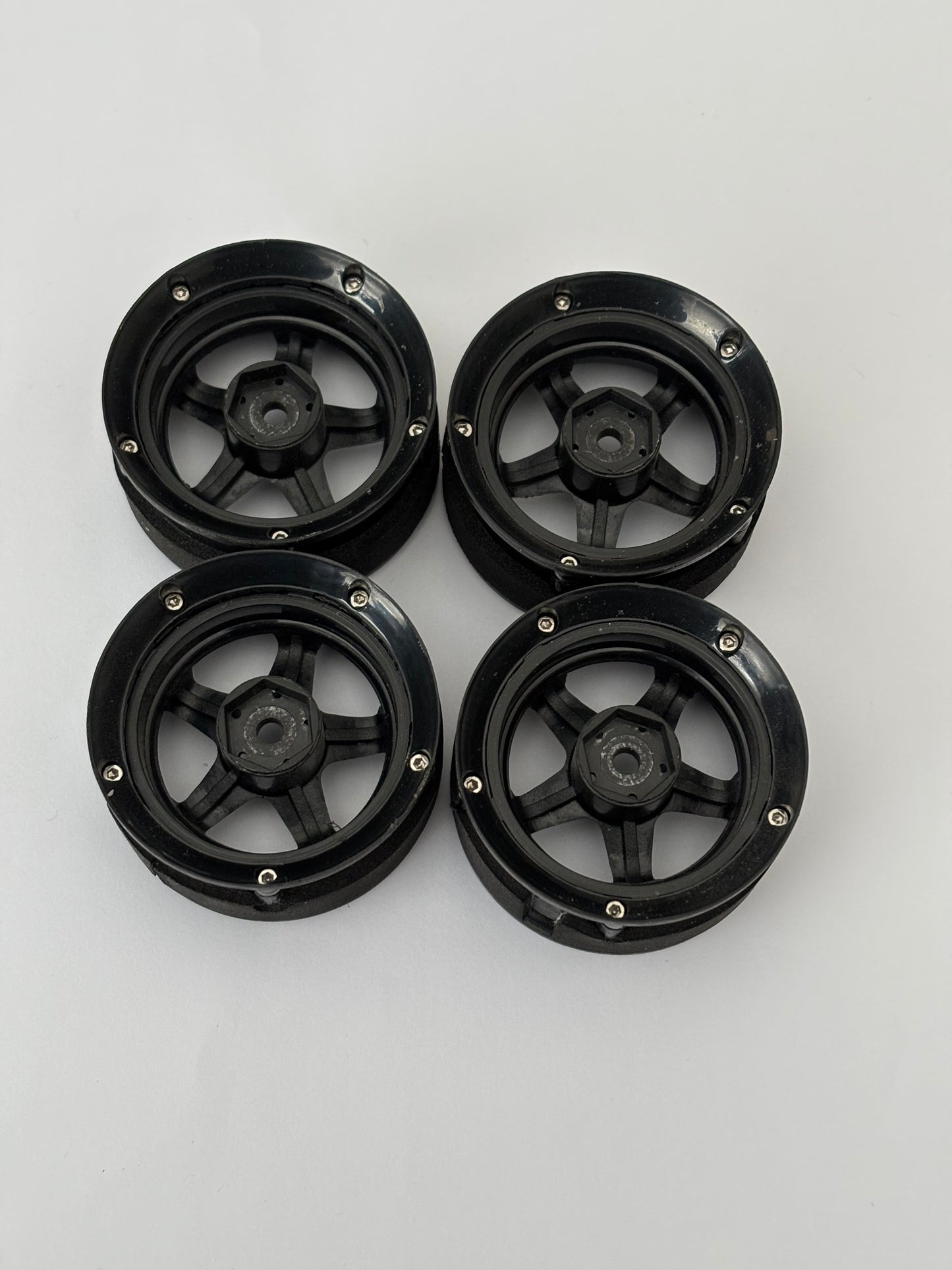 DS Racing Elements Adjustable Wheels Black Gold