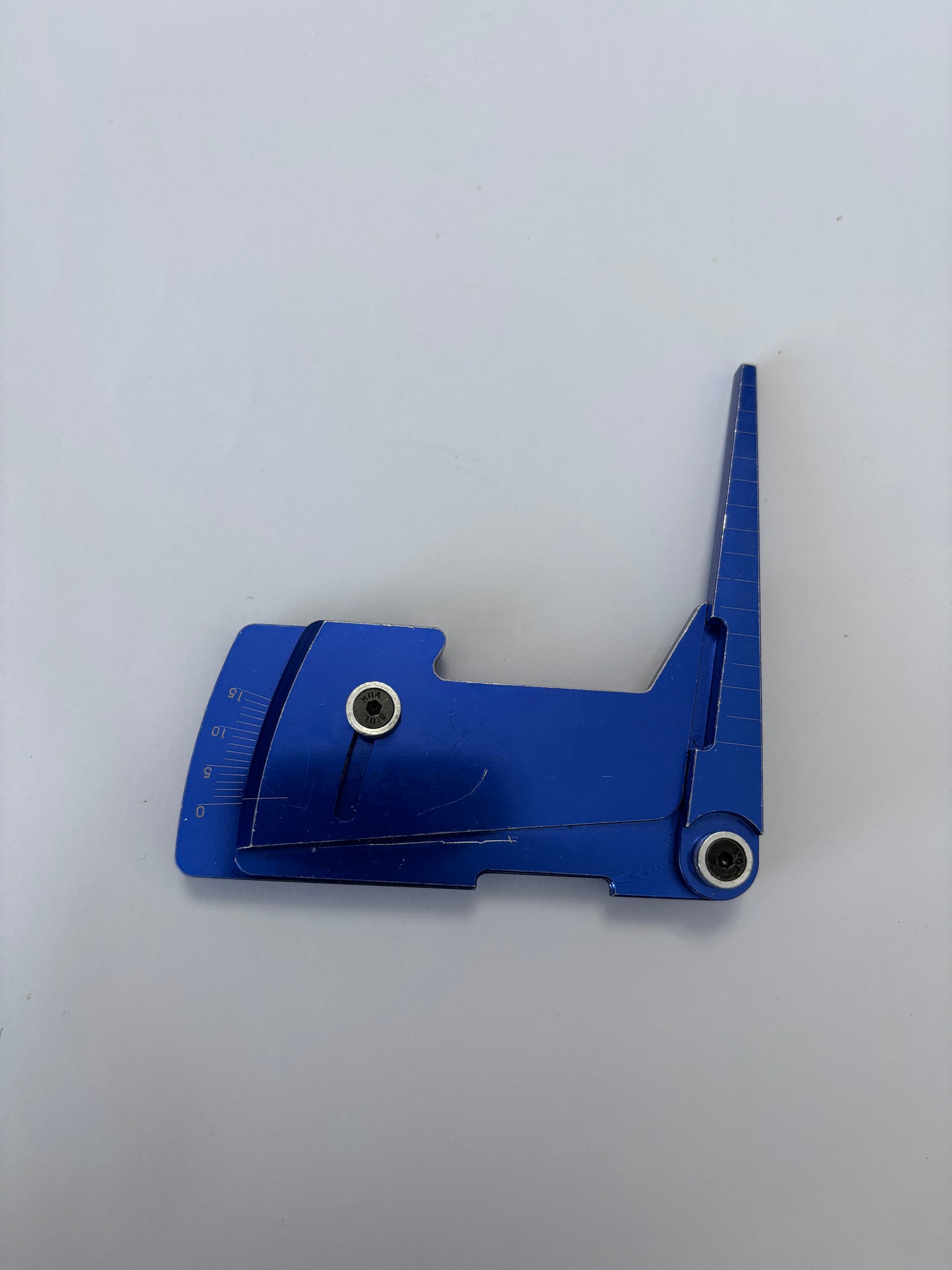 Blue Alloy Camber Gauge