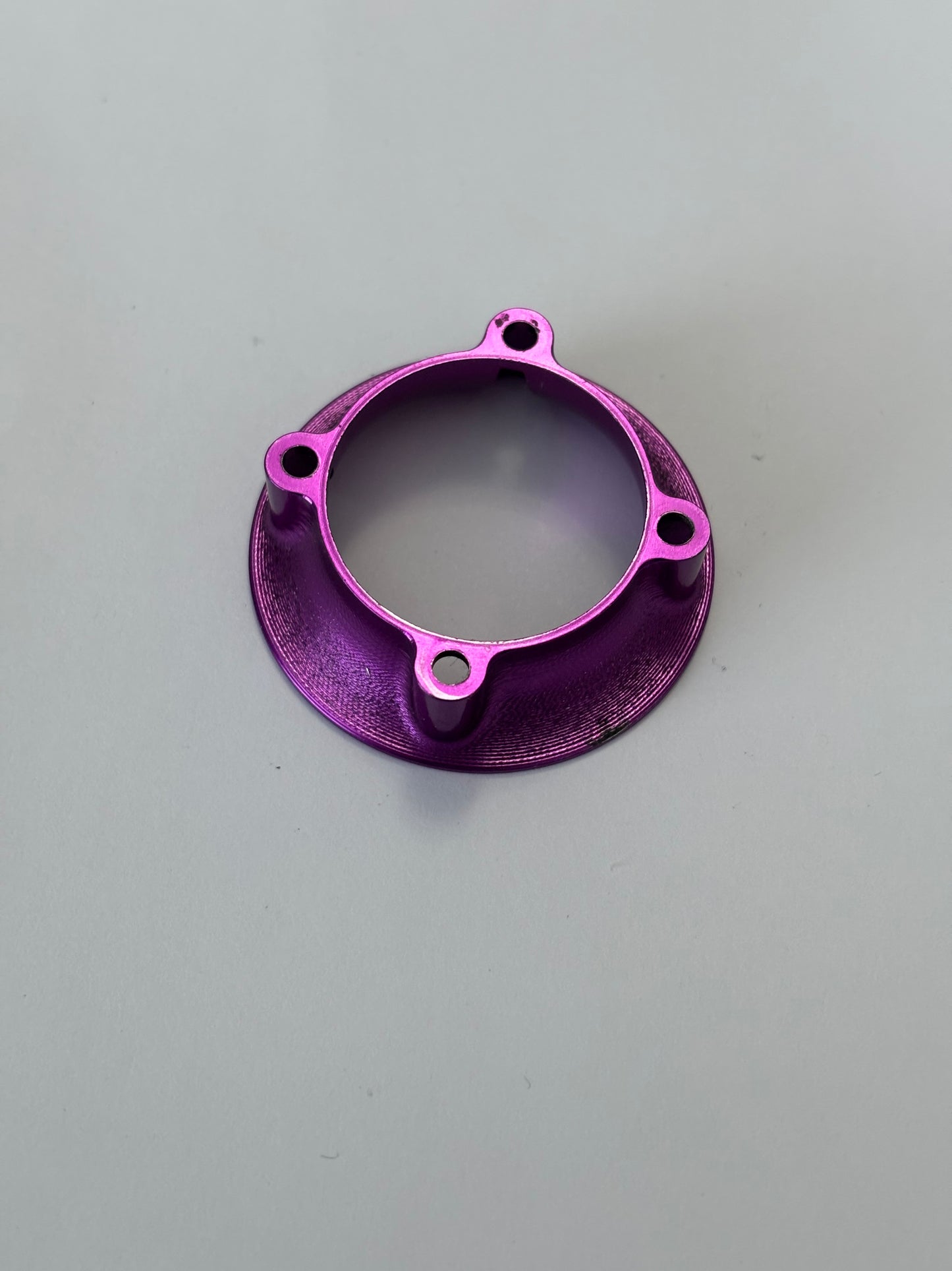 Alloy Fan Funnel Purple 40 x 40mm