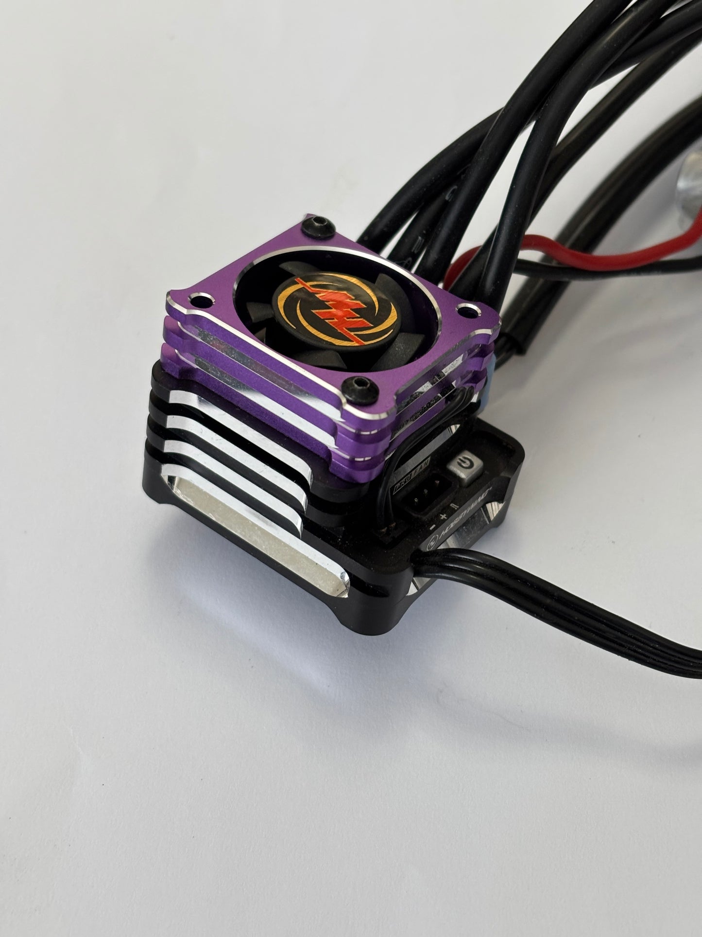 Hobbywing XD10 Black Purple Alloy ESC Turbo Boost Sensored Brushless