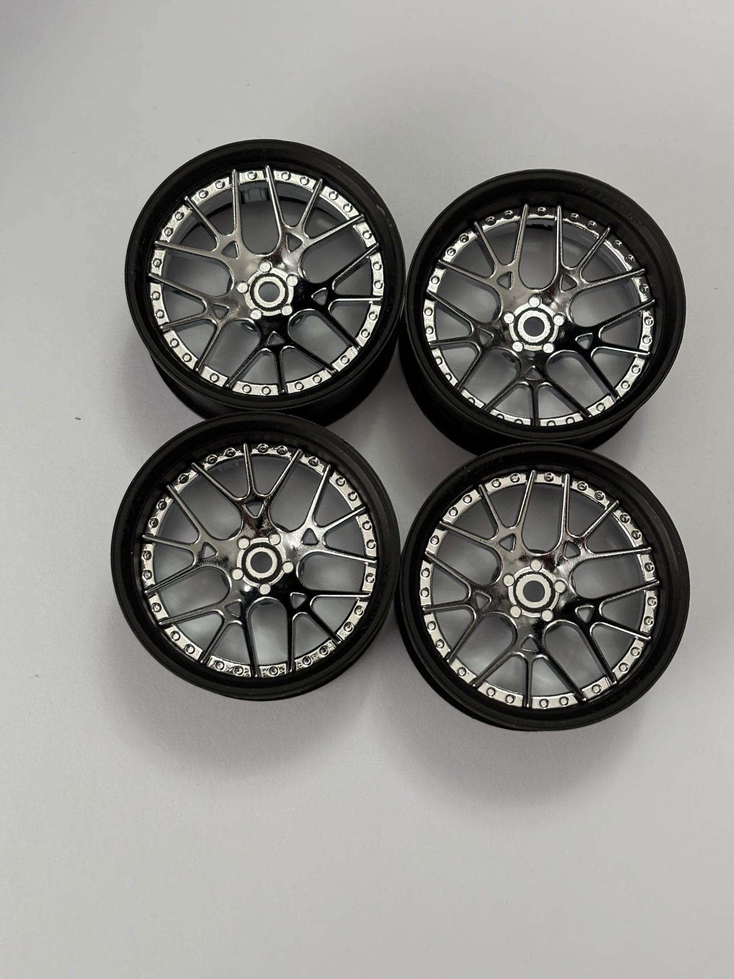 Tetsujin Adjustable Wheels Chrome Black