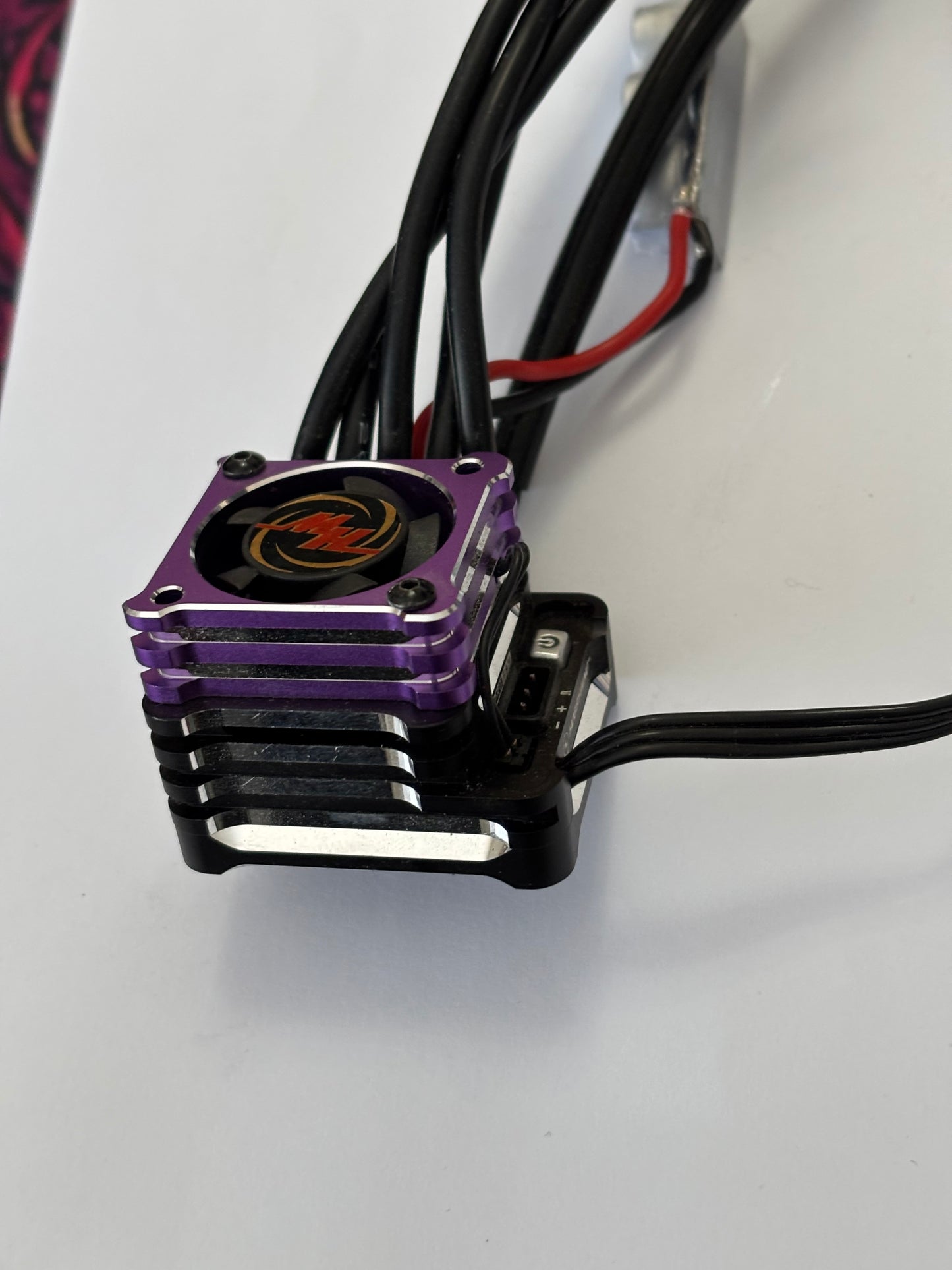 Hobbywing XD10 Black Purple Alloy ESC Turbo Boost Sensored Brushless