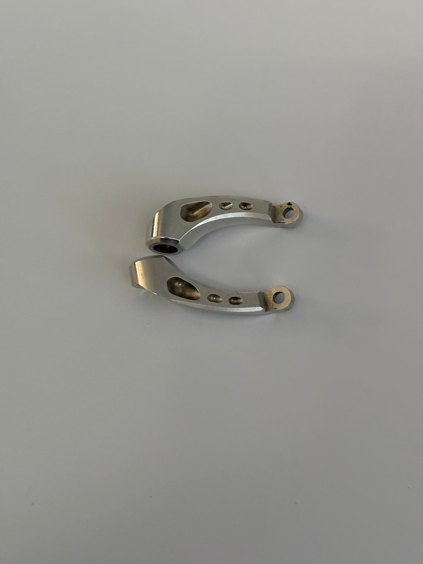 Overdose Galm Rear Chassis Braces Polished OD2433