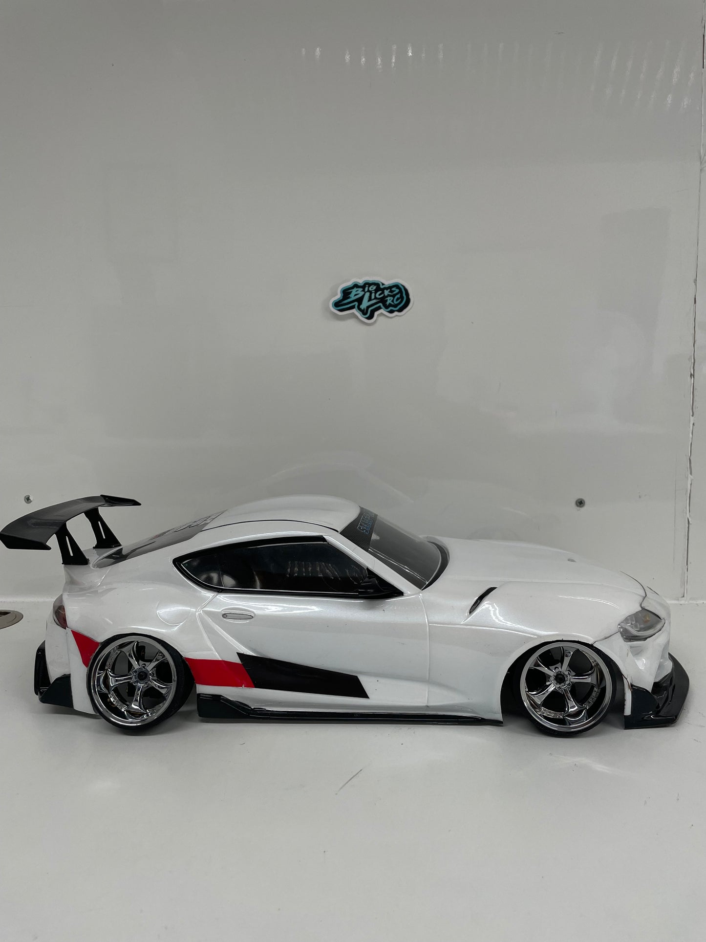 Toyota A90 GR Supra RC Drift Bodyshell White