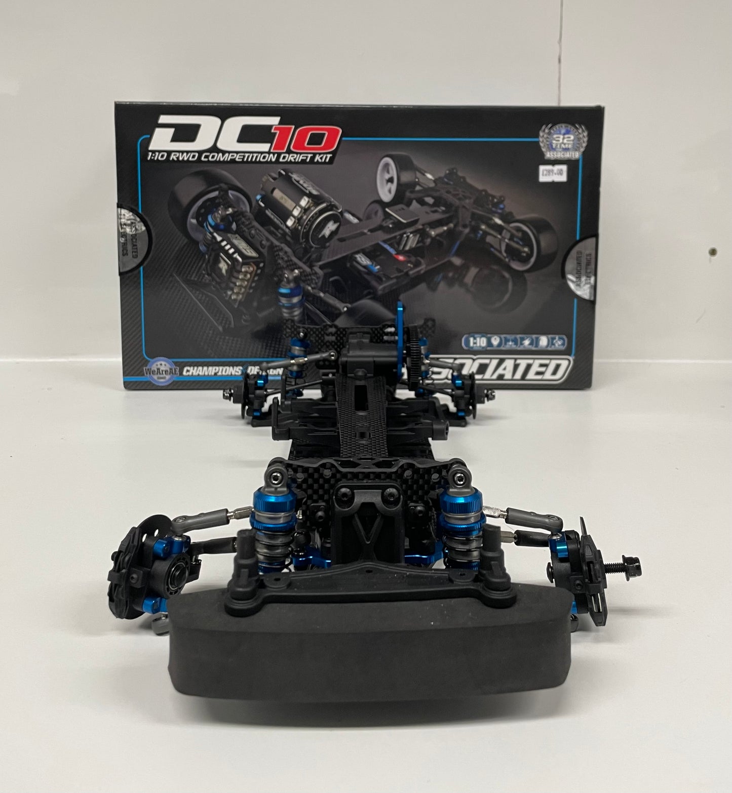 Team Associated DC10 Carbon RWD Drift Chassis Alloy Shocks