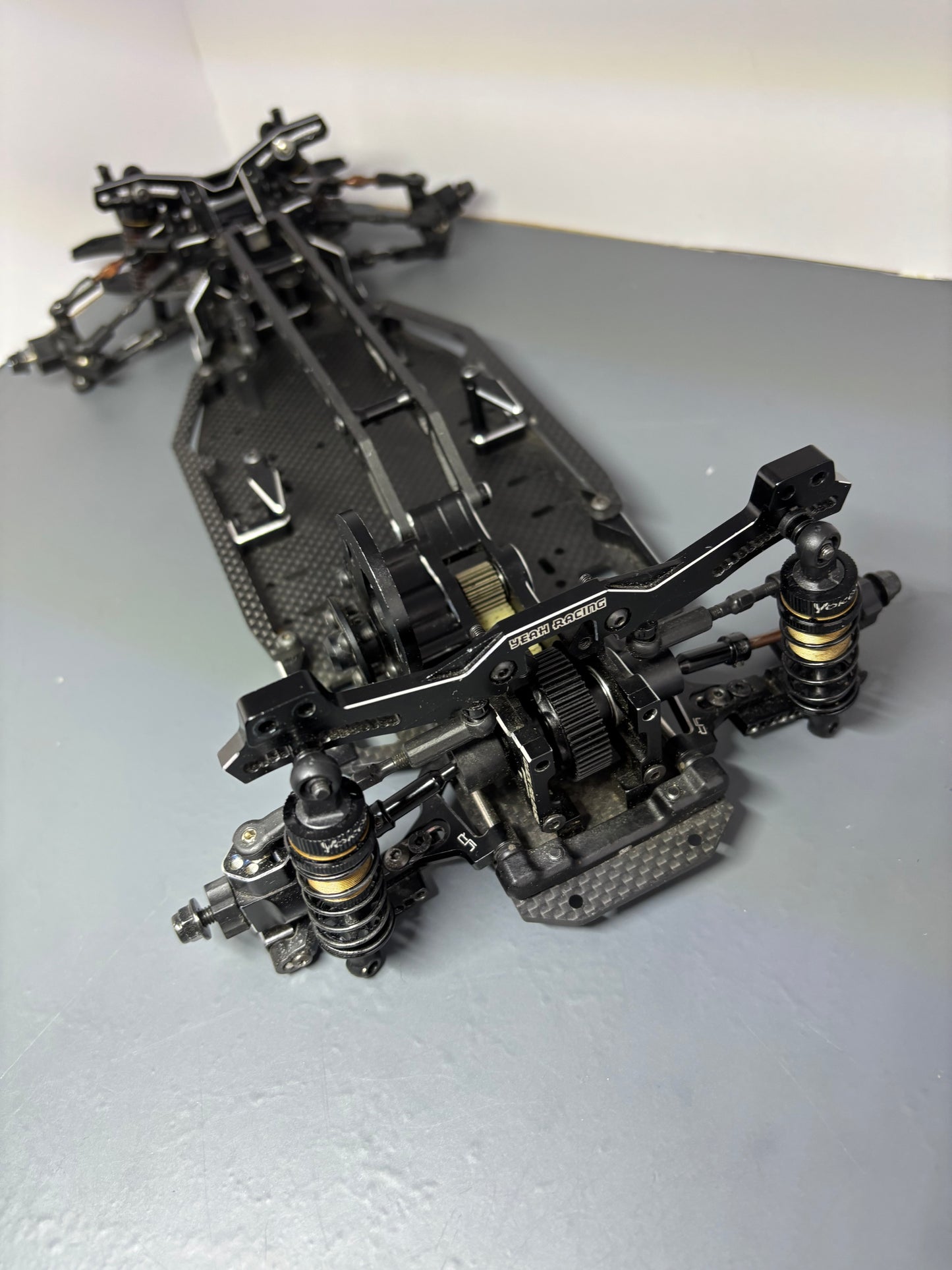 Yeah Racing Yokomo YD2S Alloy Carbon Upgraded Fully Hopped Up Drift Chassis RWD