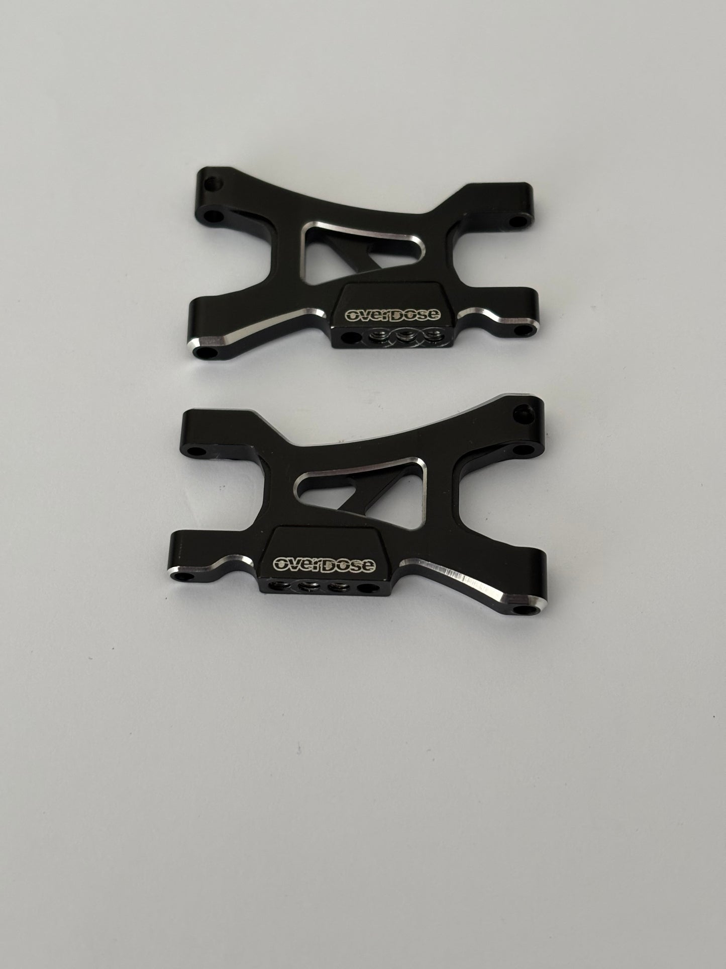 Overdose ES Rear Alloy Arms Black OD Type 2 OD3846