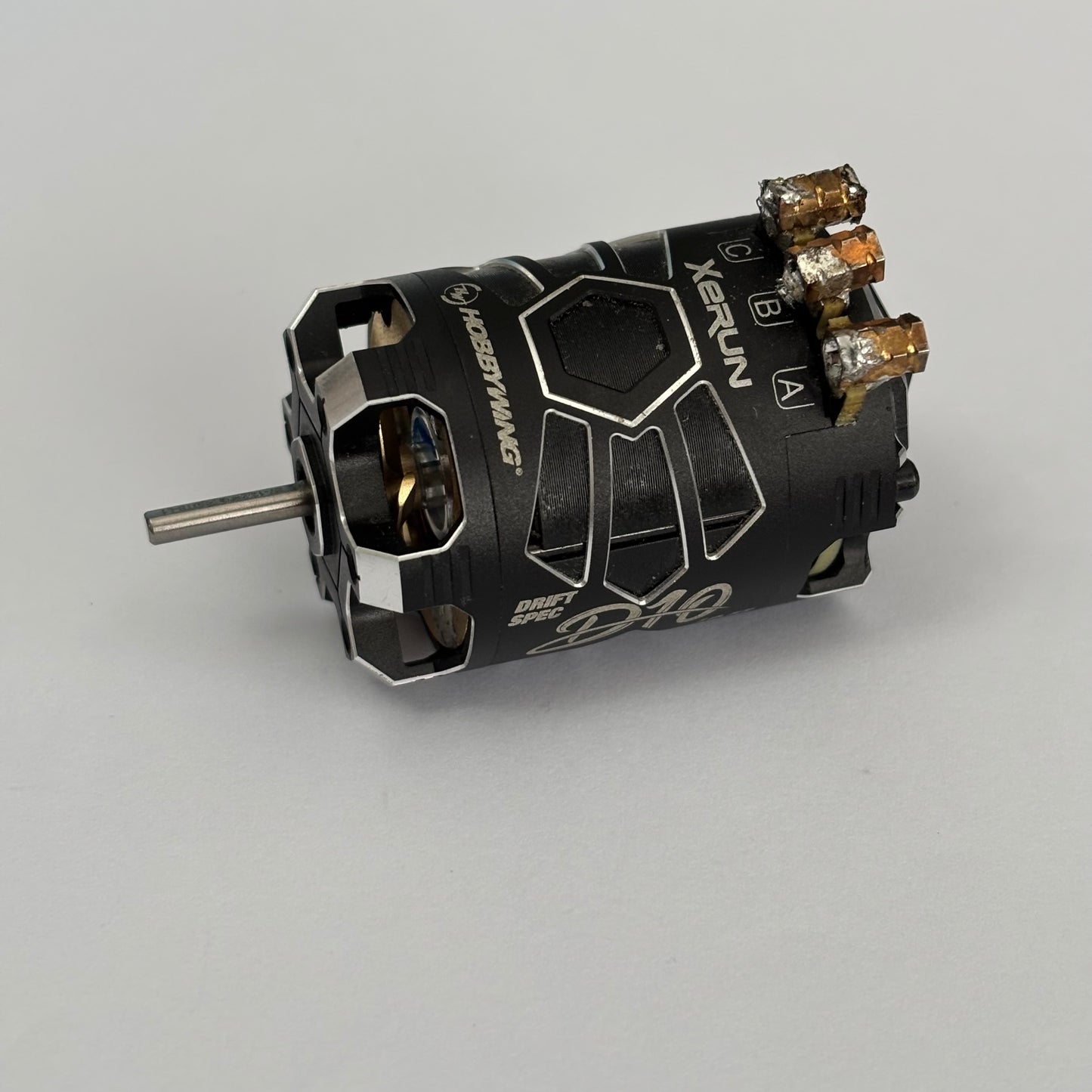 Hobbywing Xerun D10 Drift Spec Alloy Motor 10.5T Black