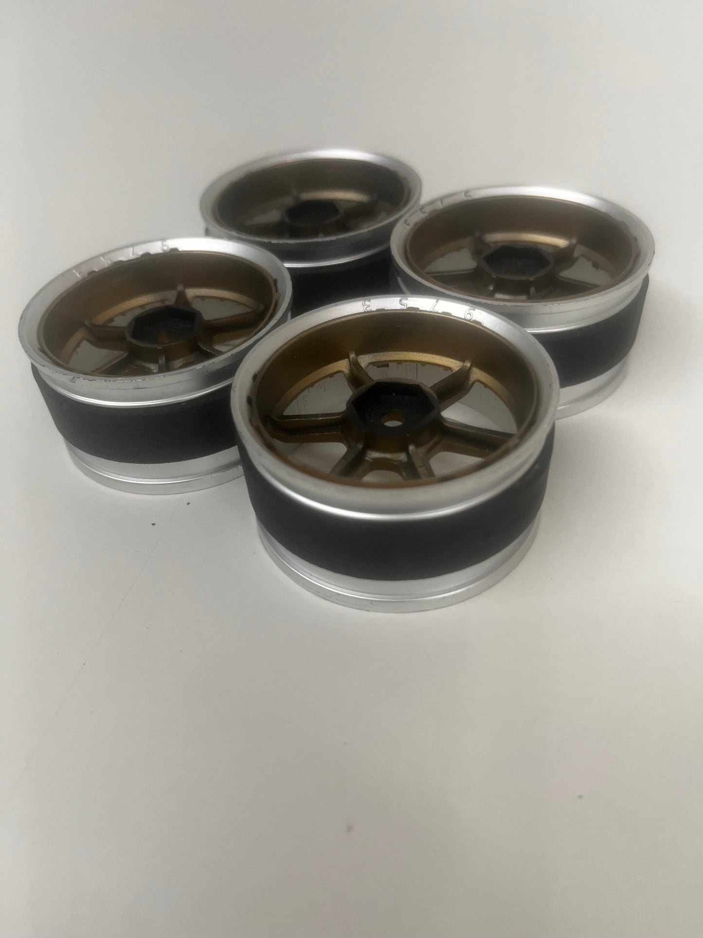 MST Wheels Gold Silver Adjustable Offset 3/5/7/9